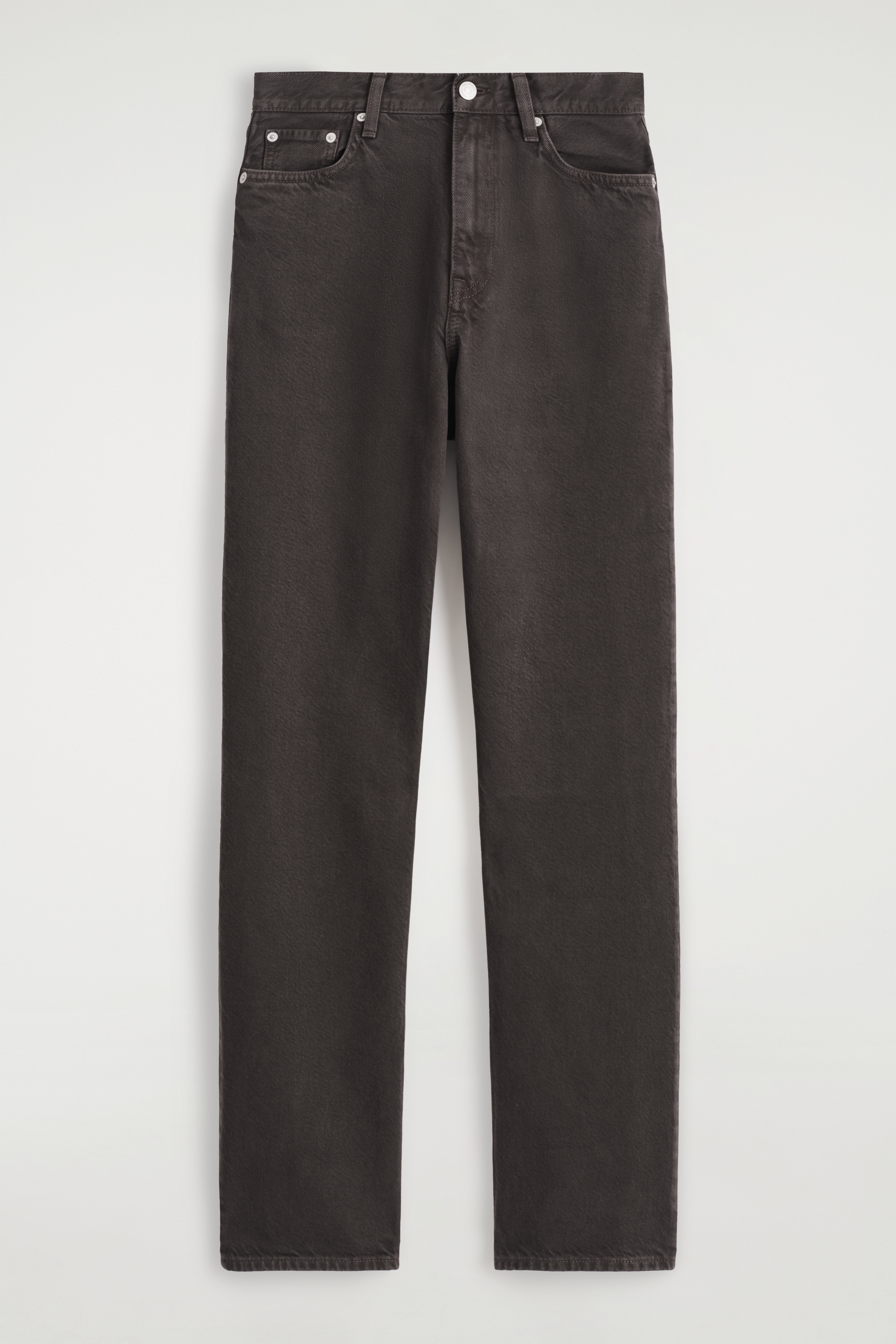 Džíny Reprise s rovnými nohavicemi - TMAVĚ HNĚDÁ/VYBLEDNUTÁ MODRÁ/ČERNÁ/TMAVÝ INDIGO