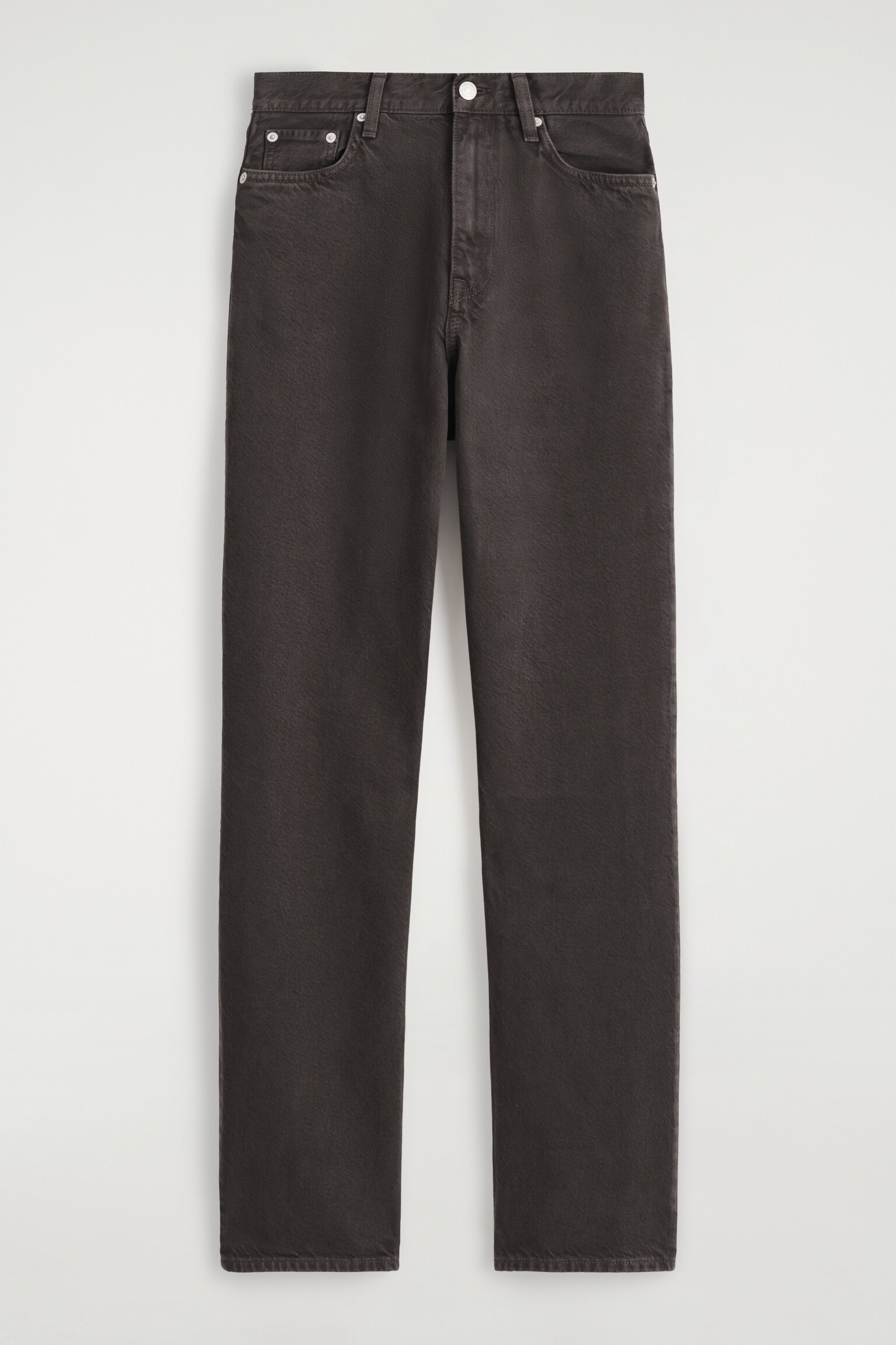REPRISE JEANS MIT GERADEM BEIN - DUNKELBRAUN/VERBLASSTES BLAU/SCHWARZ/DUNKLES INDIGOBLAU - 2