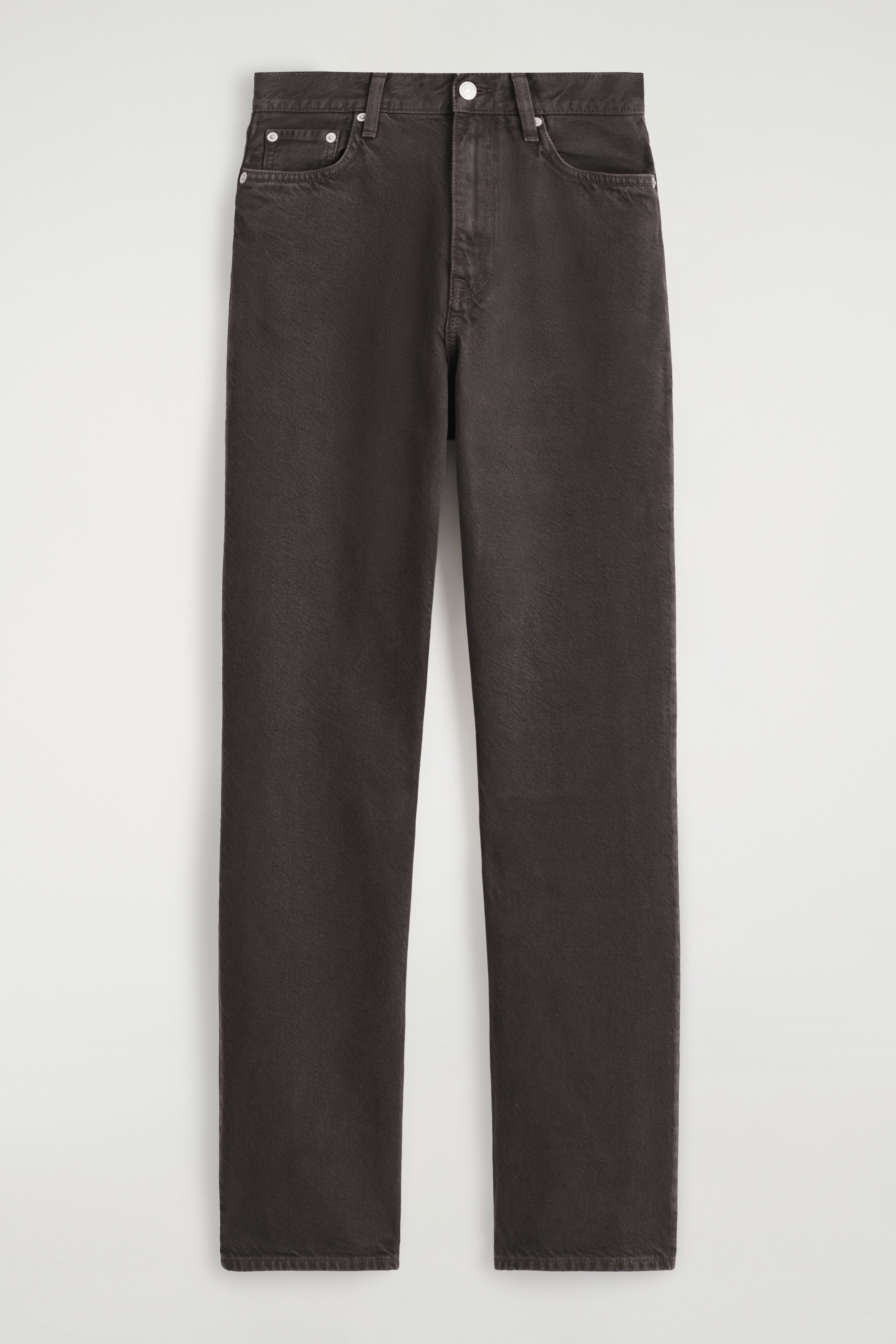 Agrandir l'image: JEAN REPRISE DROIT - BRUN FONCÉ - FEMME | H&M CH 5