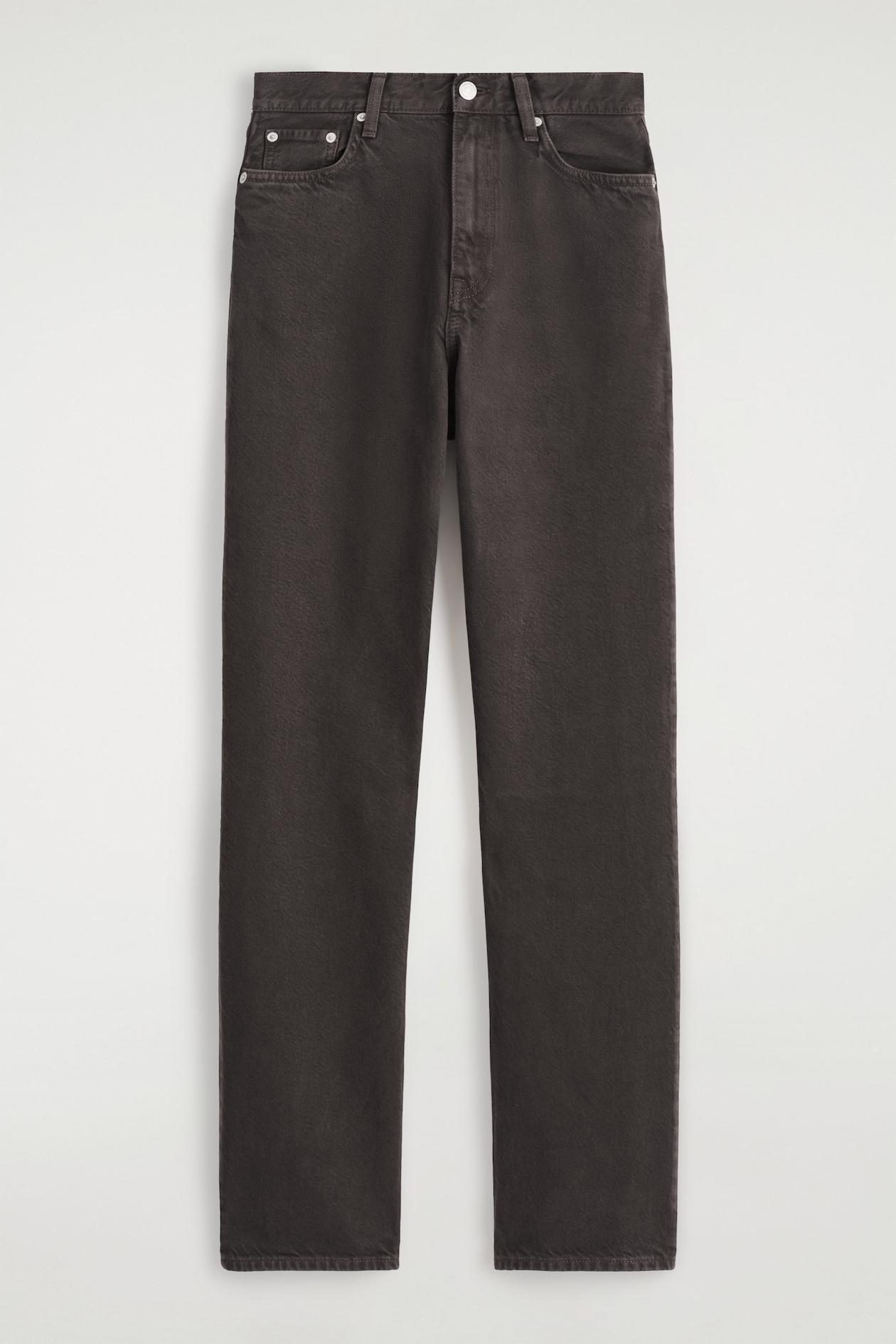 CHORD STRAIGHT-LEG JEANS