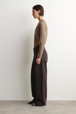 FACADE STRAIGHT-LEG JEANS — BROWN 3