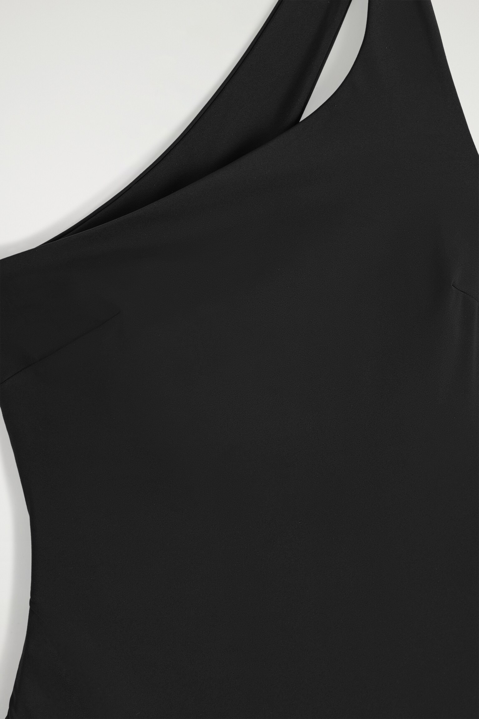 MAILLOT DE BAIN À BRETELLE ASYMÉTRIQUE - NOIR/BORDEAUX - 3