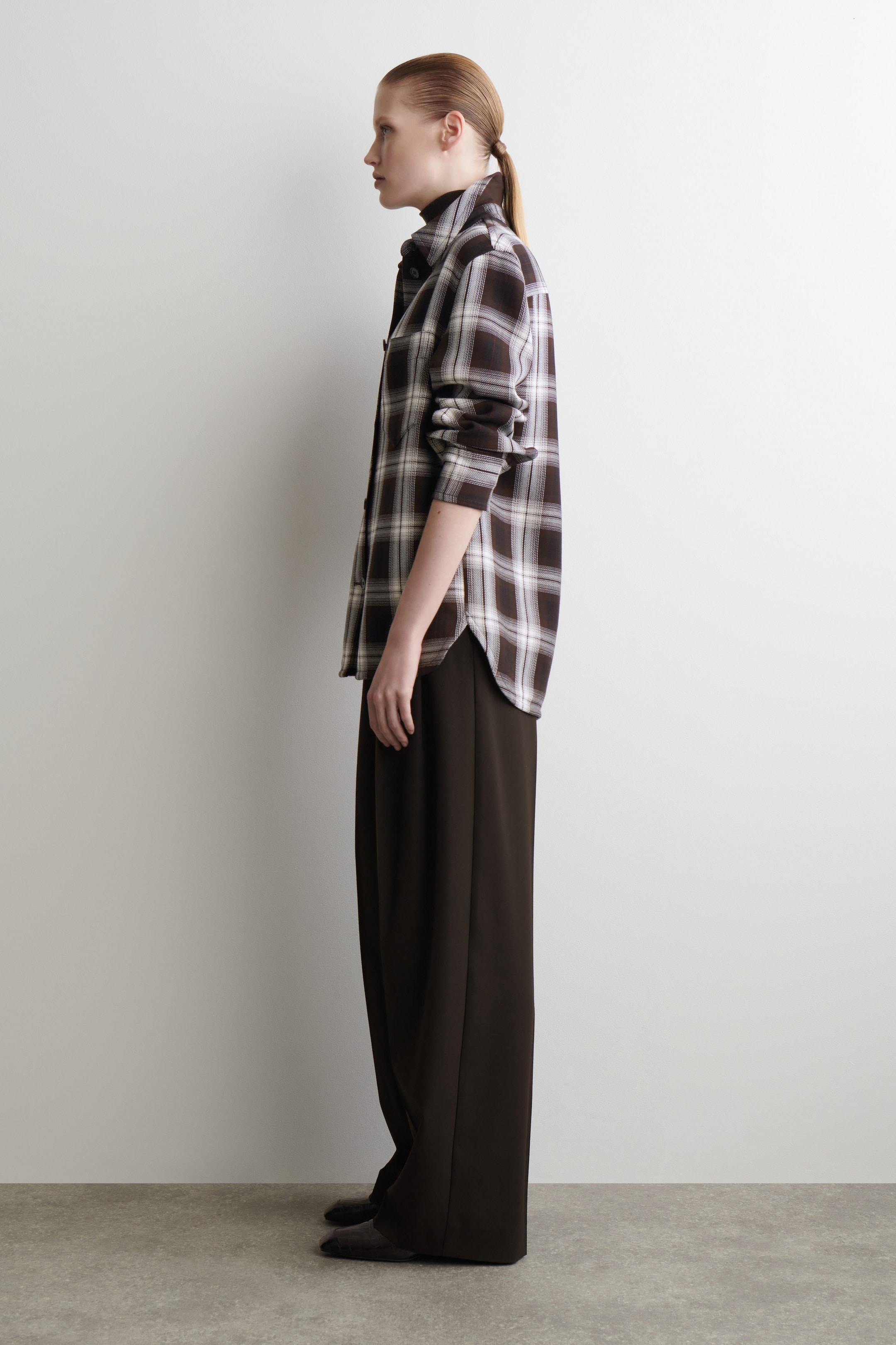 CHECKED OVERSHIRT