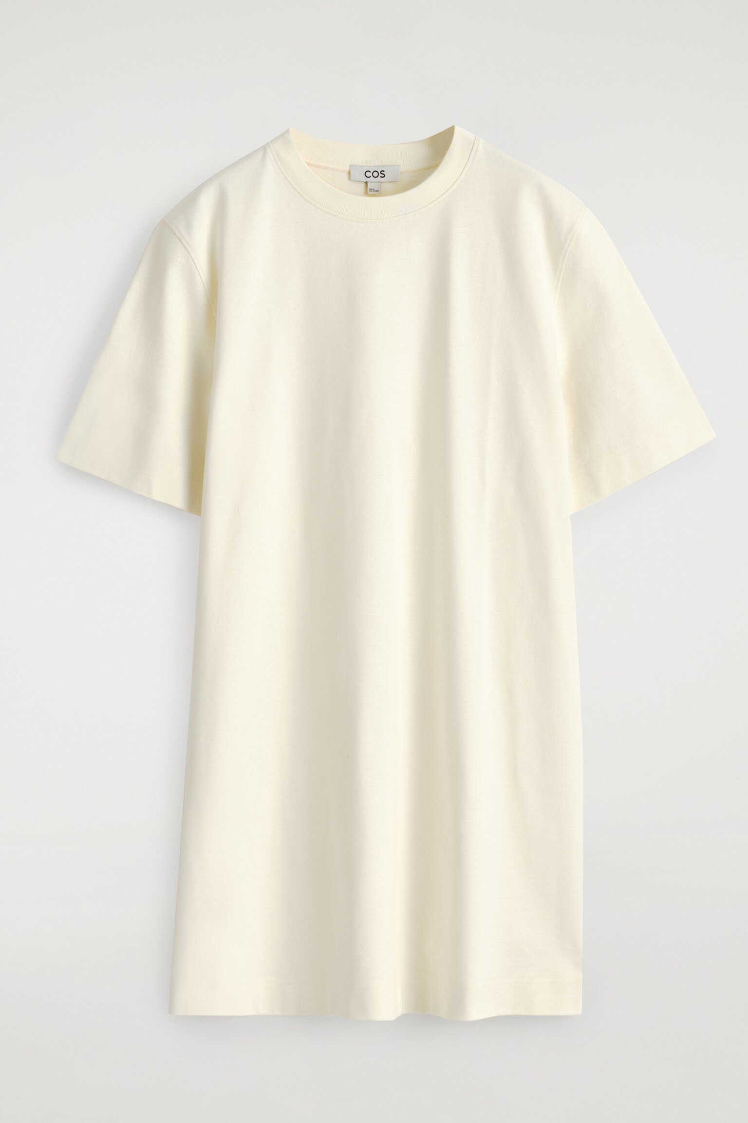 VESTIDO-CAMISETA CORTO DE ALGODÓN - BLANCO/BLANCO / ROJO / RAYAS - 2