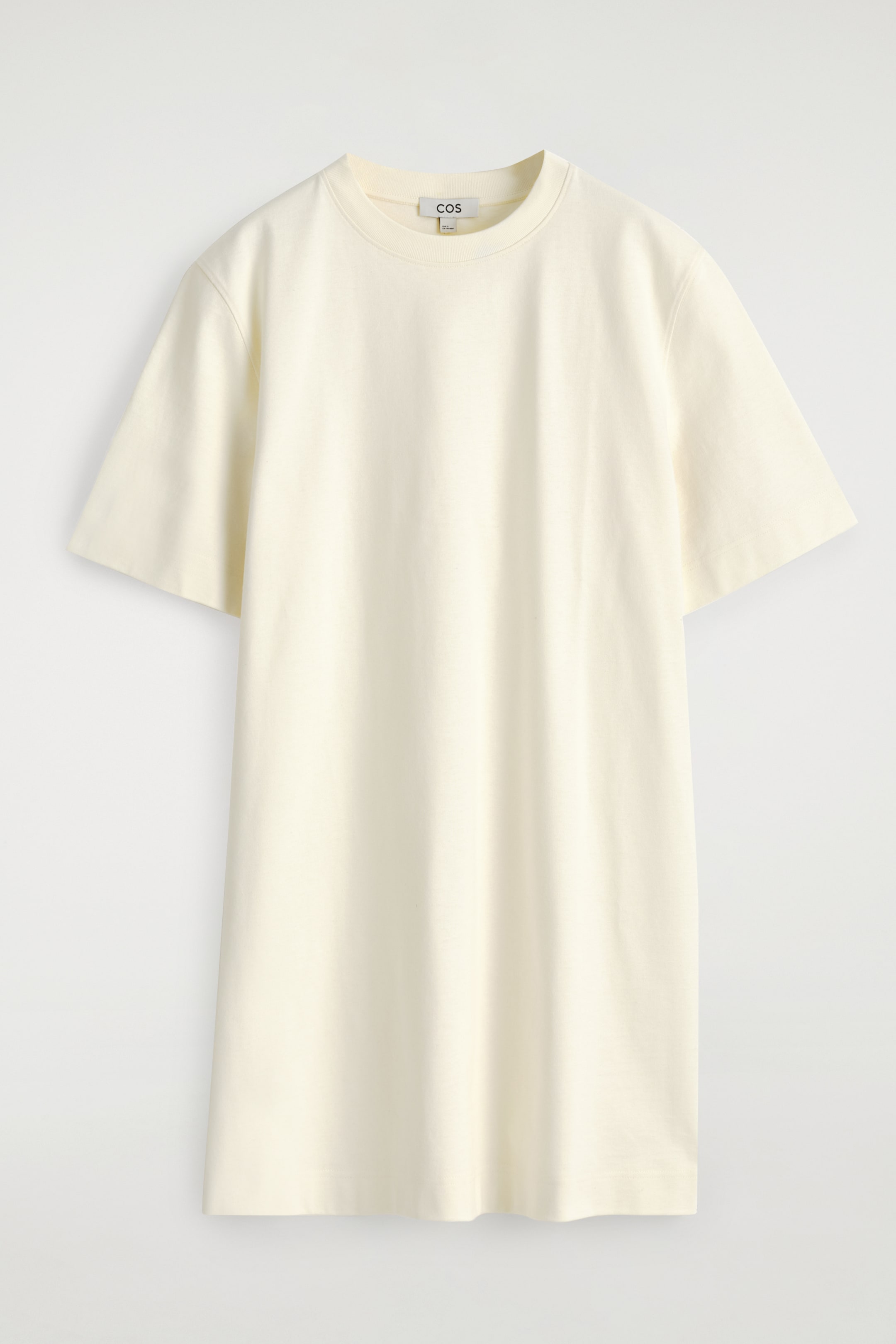 Agrandir l'image: ROBE T-SHIRT COURTE EN COTON - BLANC - FEMME | H&M CH 5