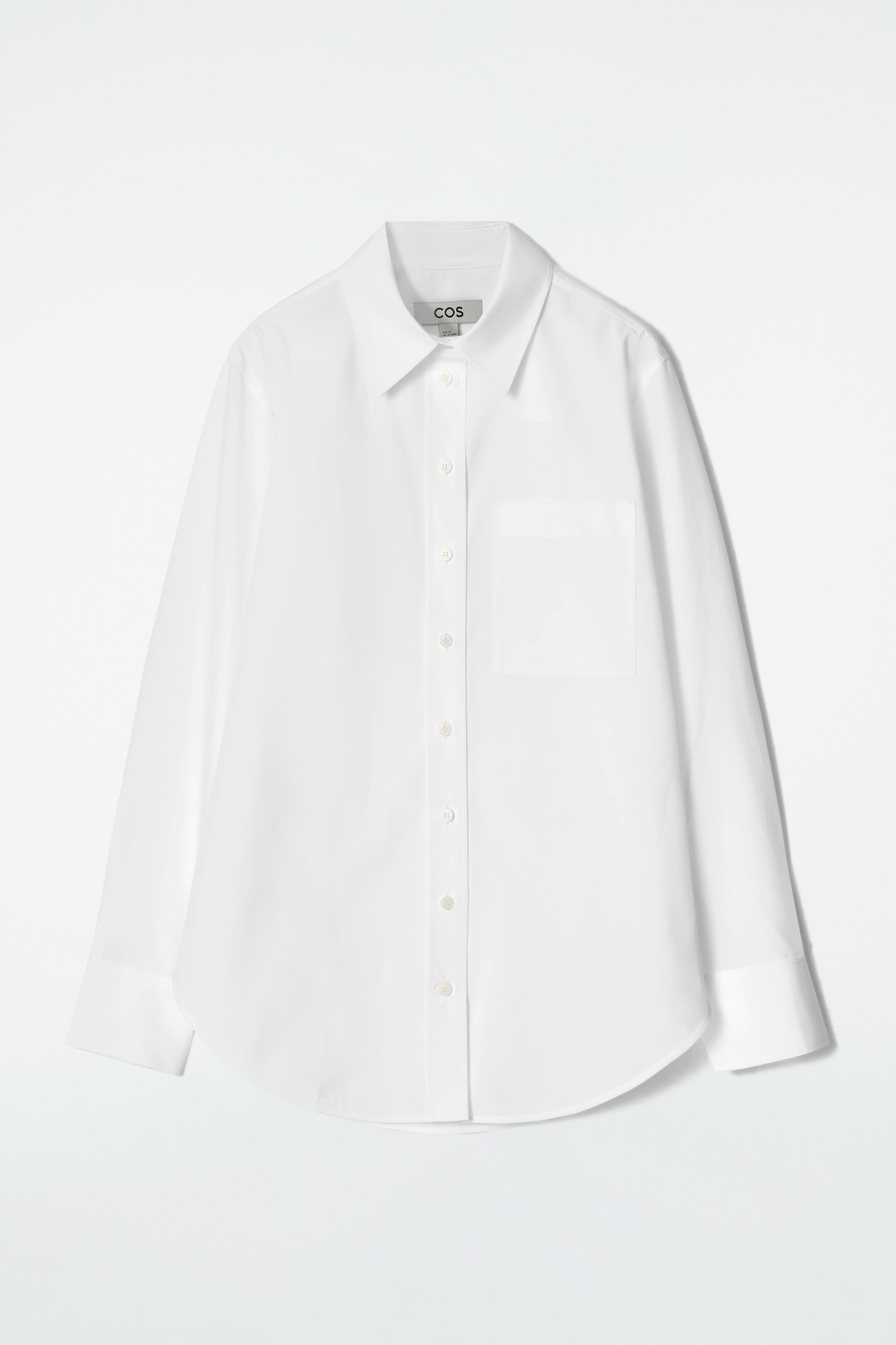 Agrandir l'image: CHEMISE HABILLÉE EN COTON PIMA - BLANC - FEMME | H&M FR 6