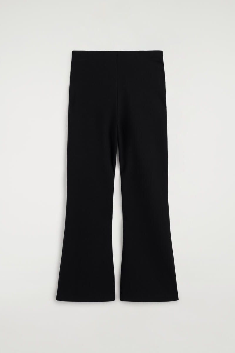 Jersey Flared Pants