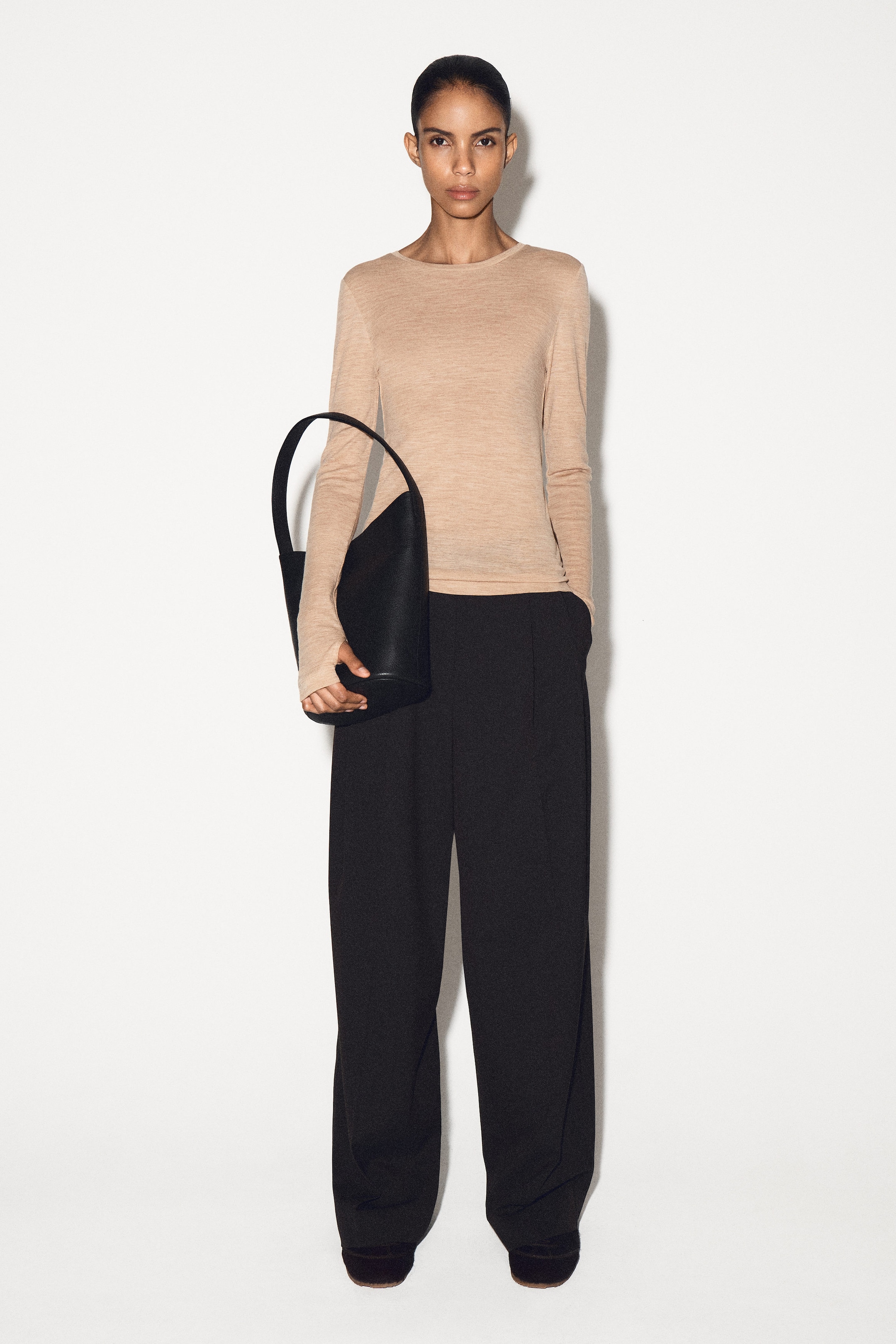 SLIM MERINO WOOL TOP