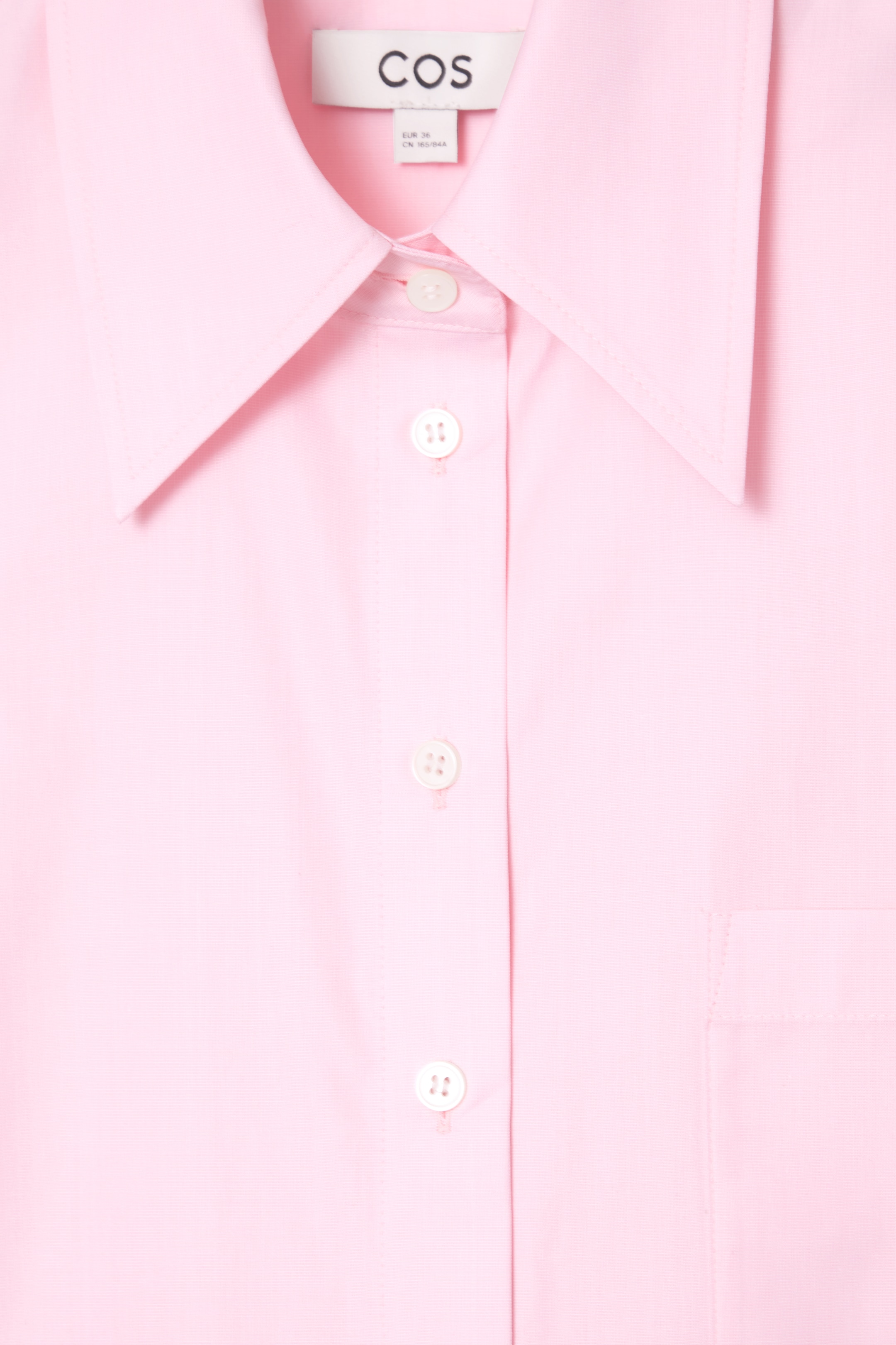 Grösseres Bild ansehen: LOCKERES KURZARMHEMD AUS BAUMWOLLE - HELLROSA - DAMEN | H&M CH 2