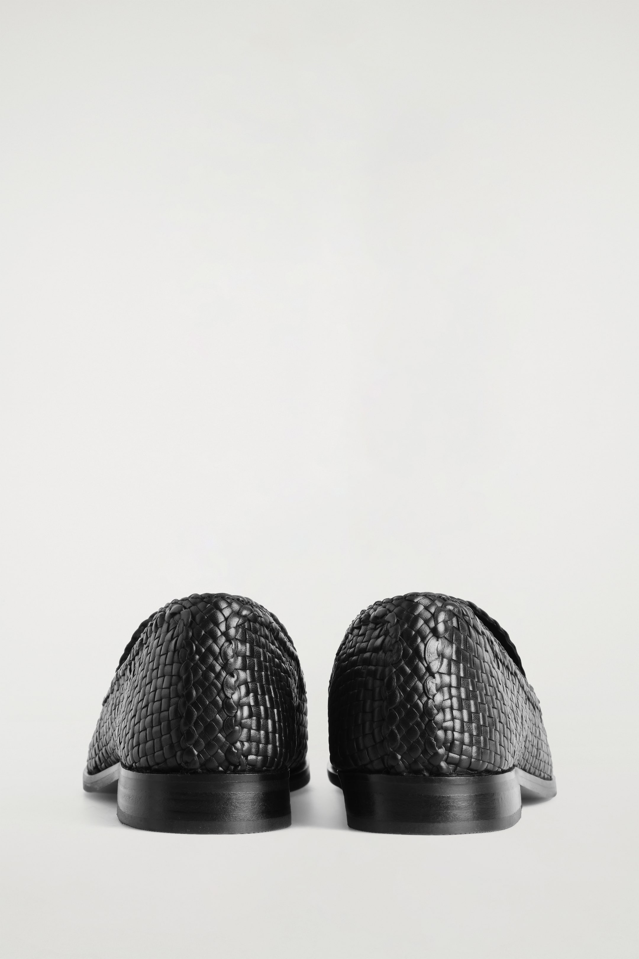 View larger image: HAND-WOVEN LEATHER LOAFERS - BLACK - Ladies | H&M GB 5