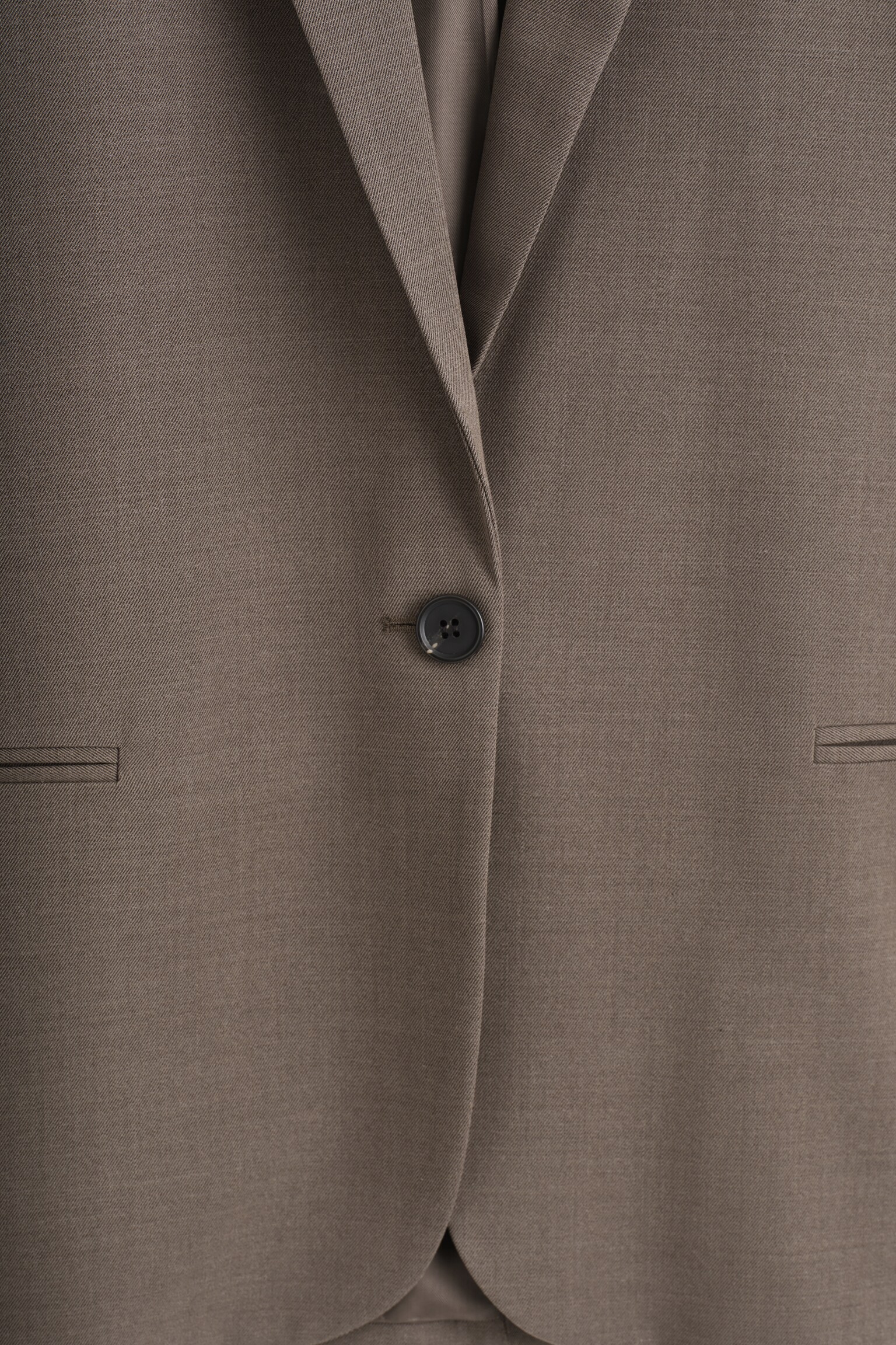 BLAZER IN MISTO LANA MERINO - MARRONE/NERO - 5