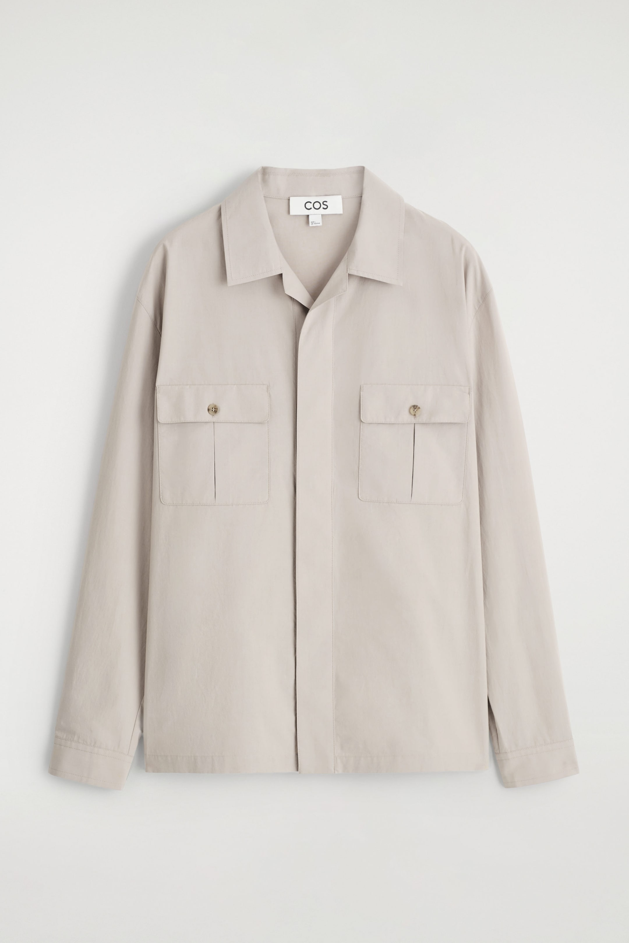 RELAXED COTTON OVERSHIRT
