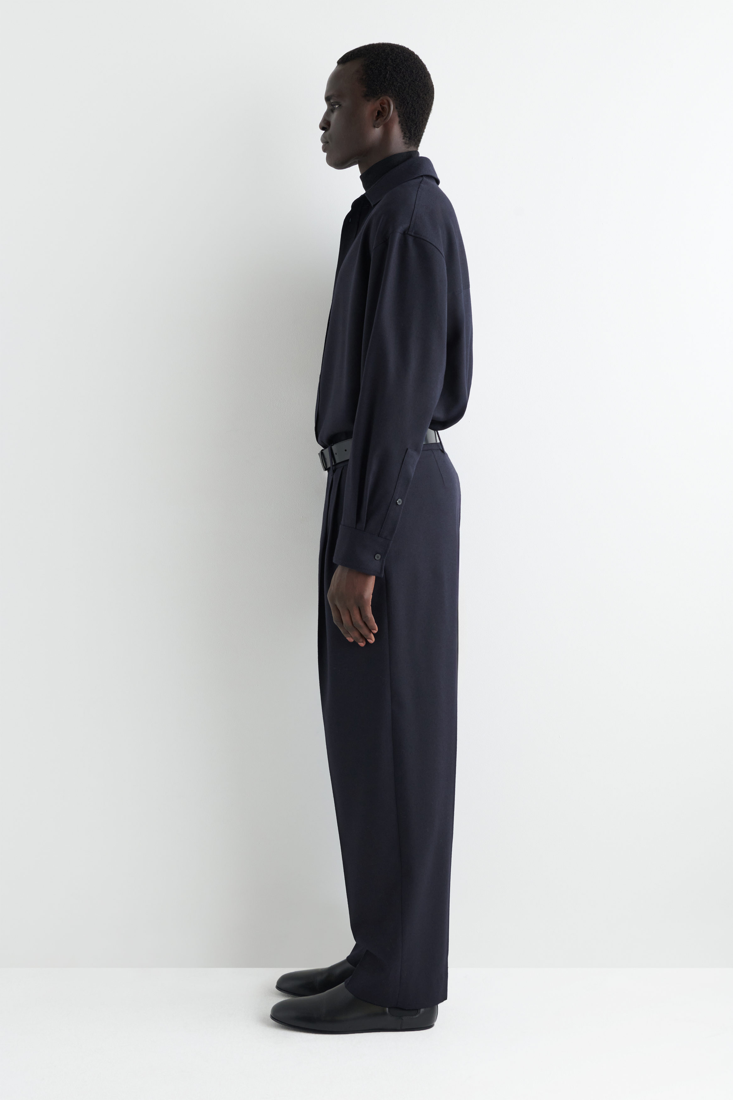 パンツ CTHYHIGH-END FLANNELANA WOOLWIDE SLACKS CTHYHIGH-END FLANNELANA WOOLWIDE SLACKS