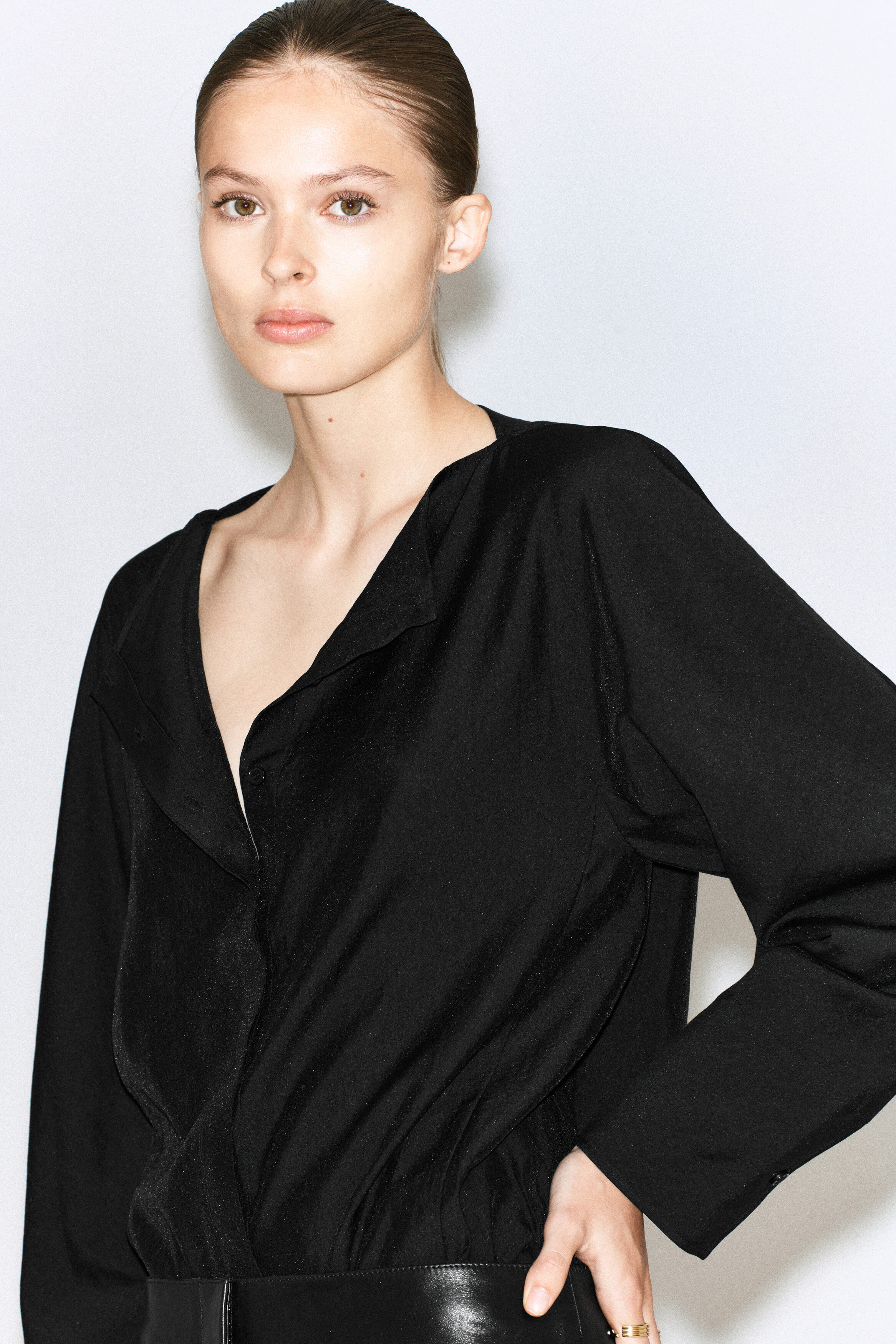 トップス COMOLI 25AW COTTON BOAT NECK BLACK 2 トップス COMOLI 25AW COTTON BOAT NECK BLACK 2 SLIM BOAT-NECK