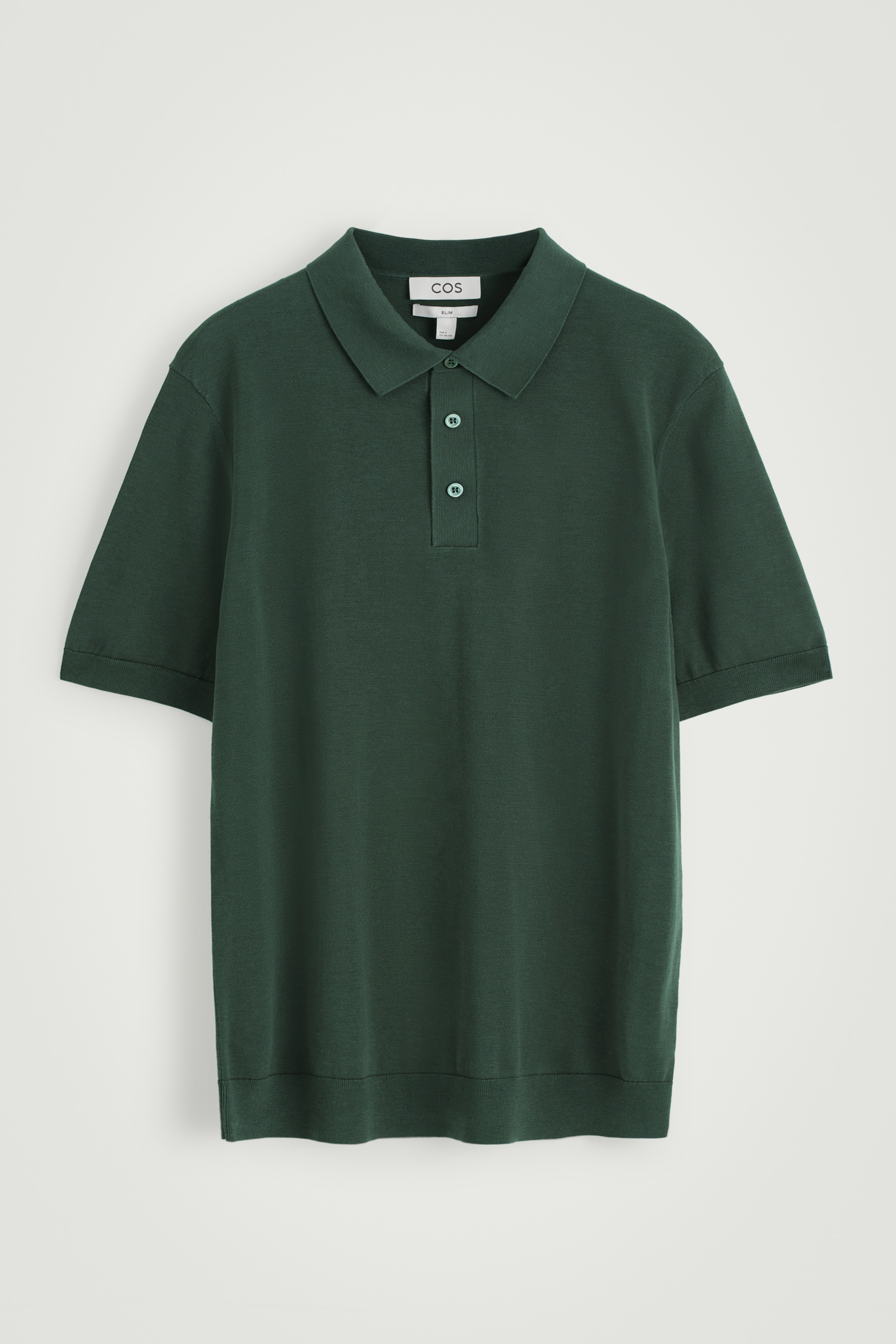 Ver imagen más grande: POLO DE SEDA AJUSTADO DE PUNTO - VERDE OSCURO - HOMBRE | H&M ES 6