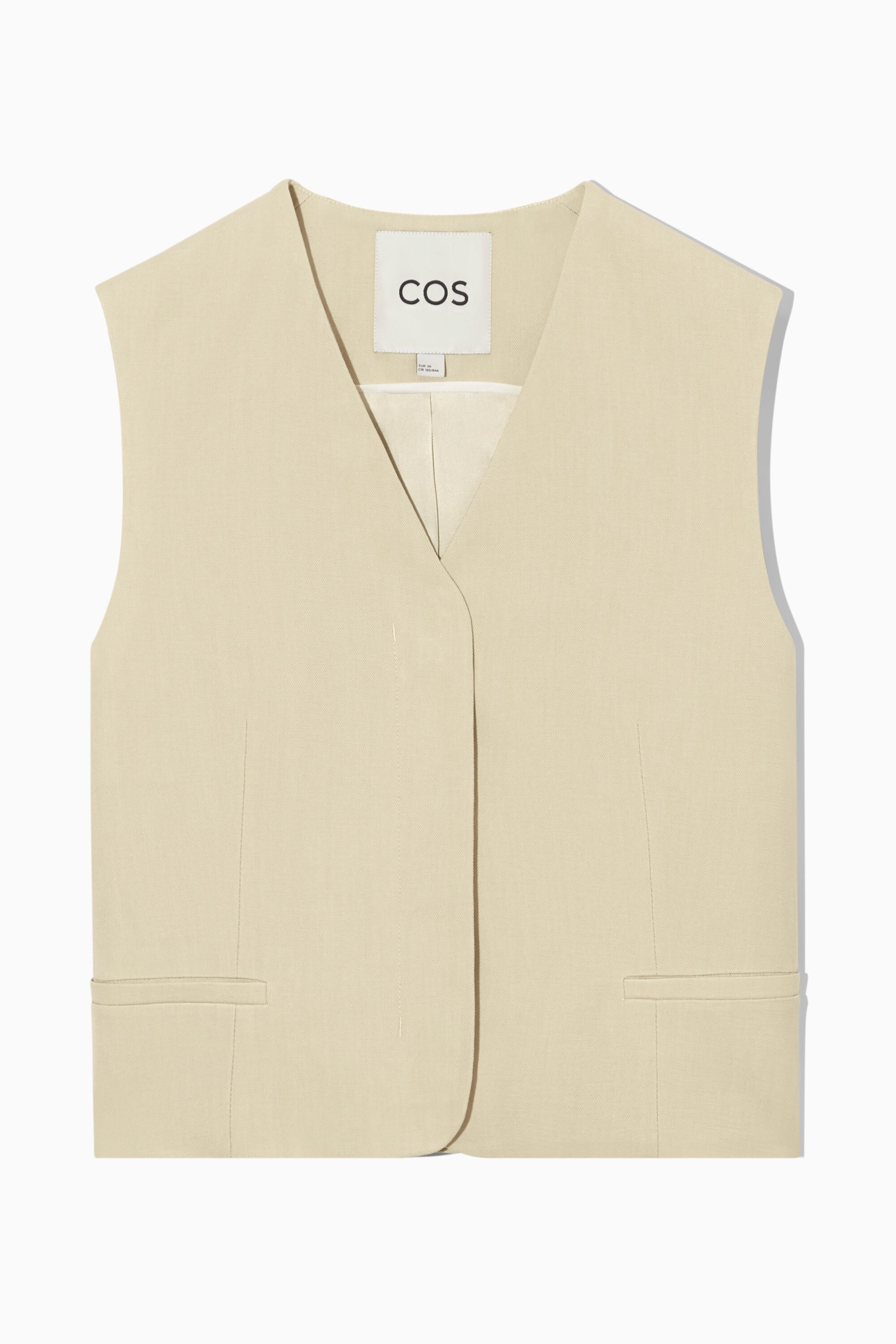 アウターその他 A.P.C. Woman Waistcoat Yellow Cream COETZF02839 BAI A.P.C. Outlet: Jacket woman - Yellow Cream | A.P.C.