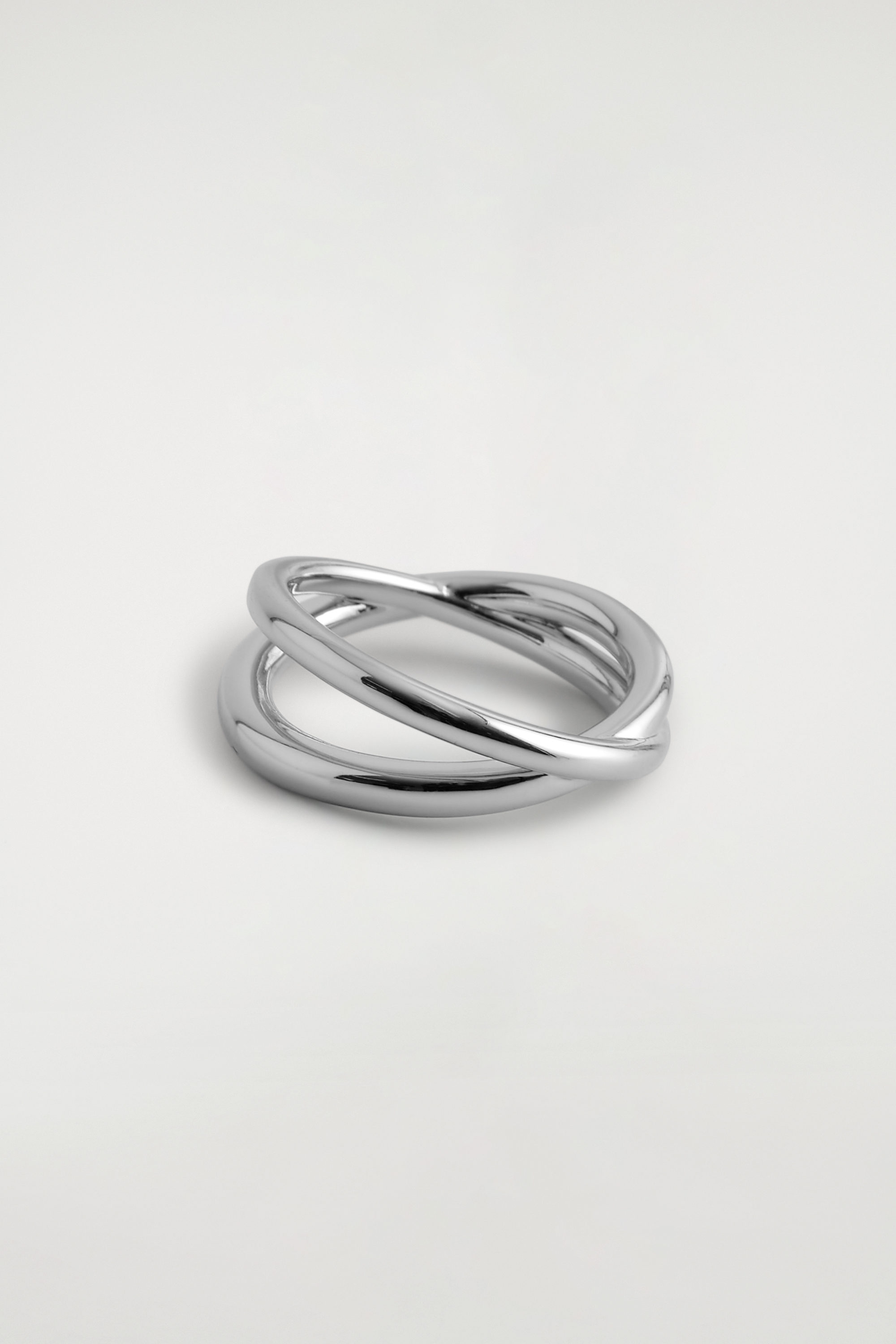 DOUBLE-WRAP RING - SILVER | COS US