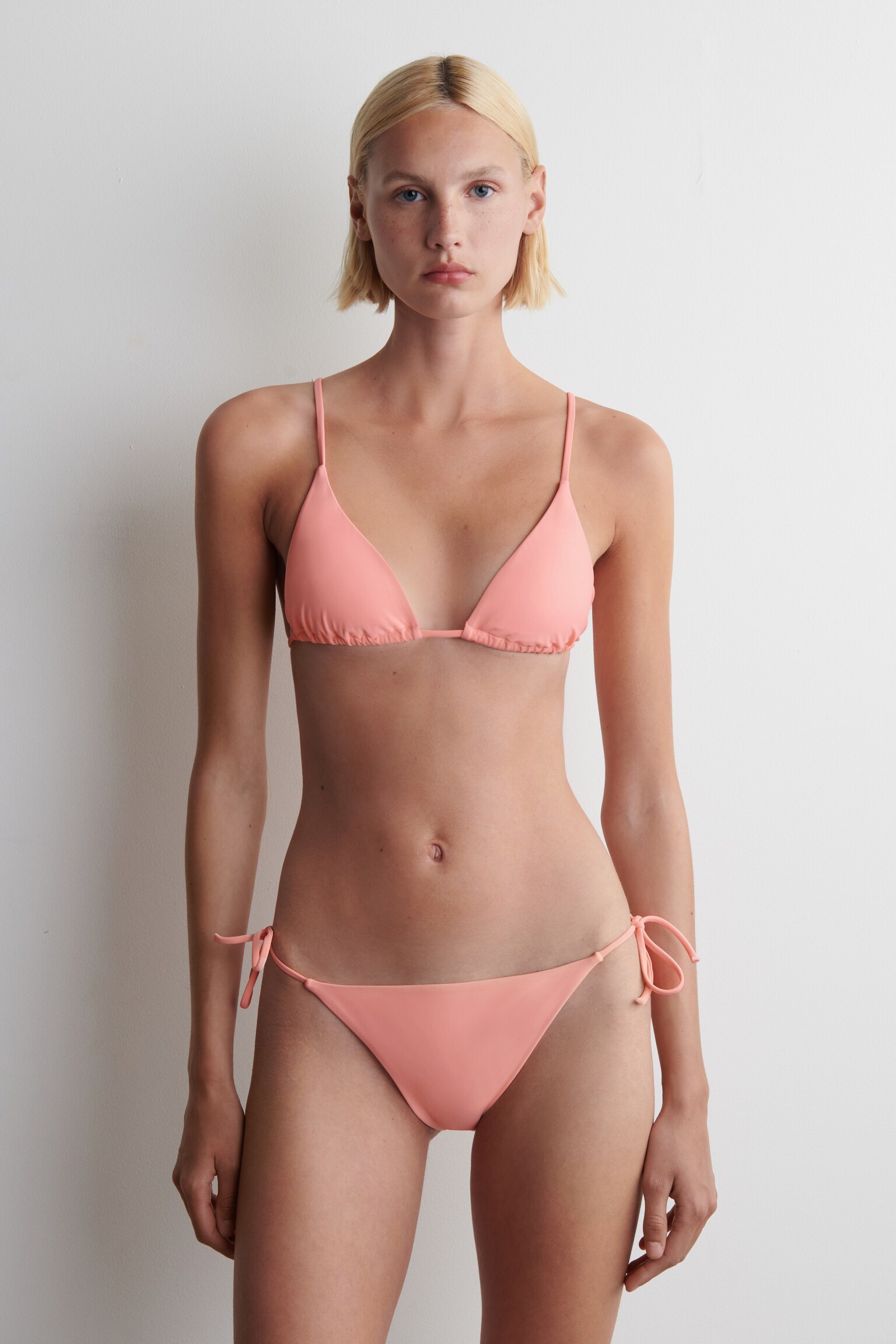 BAS DE BIKINI À NOUER - ROSE - 3