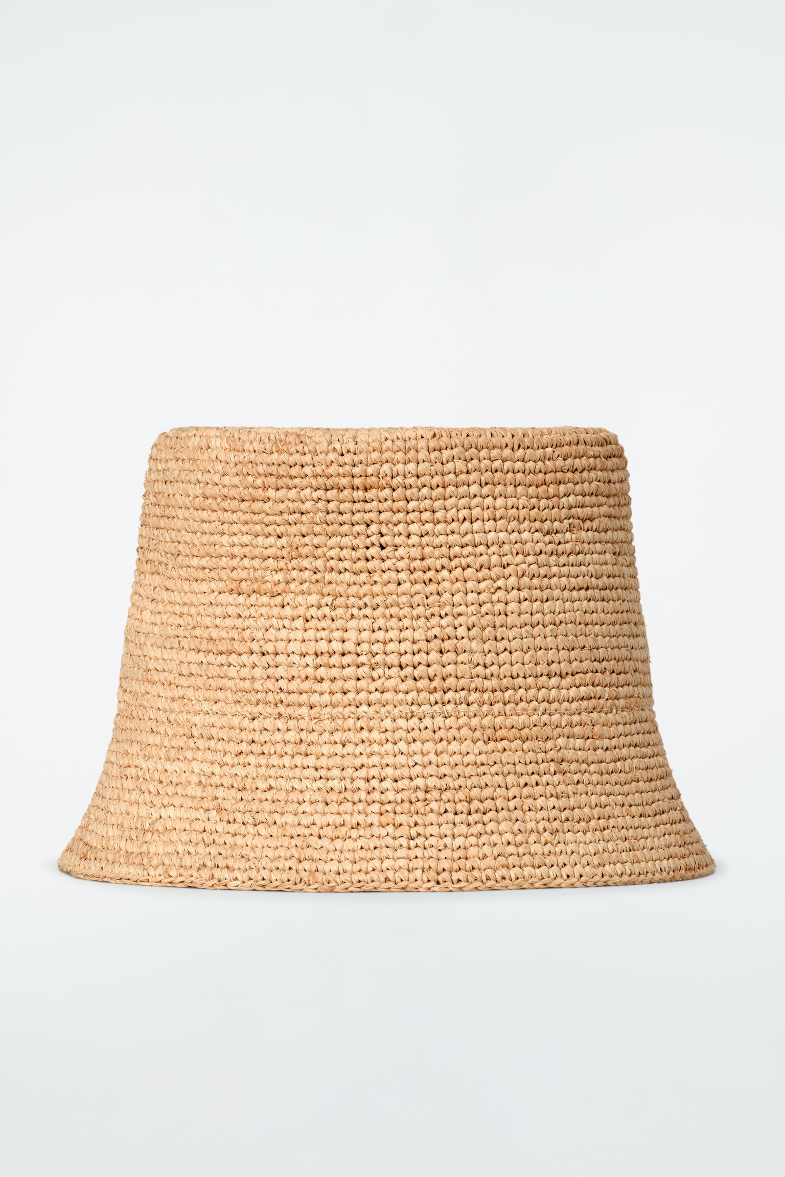 STRAW BUCKET HAT - BEIGE/BROWN - 2