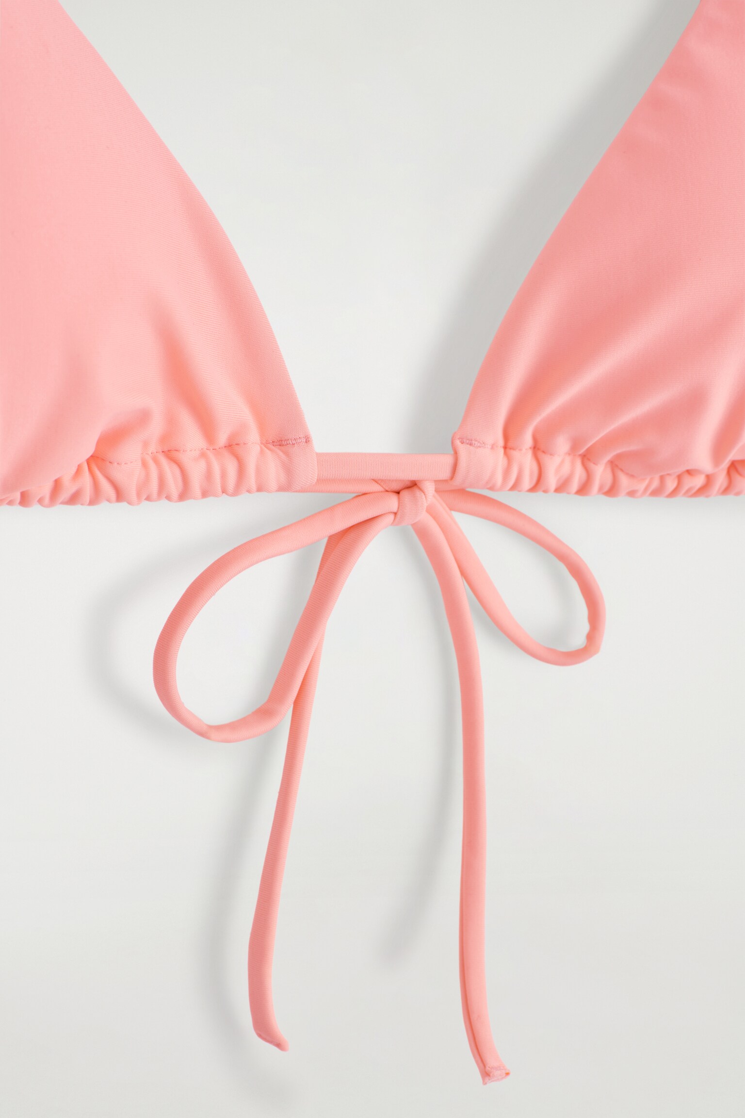 TRIANGLE BIKINI TOP - PINK - 4