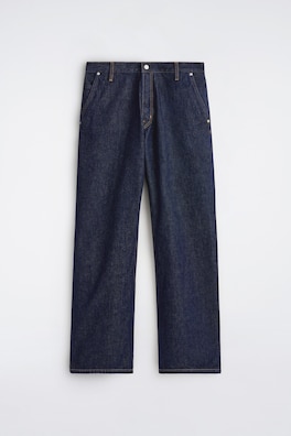 RELAXED-FIT BOOTLEG JEANS — INDIGO 7