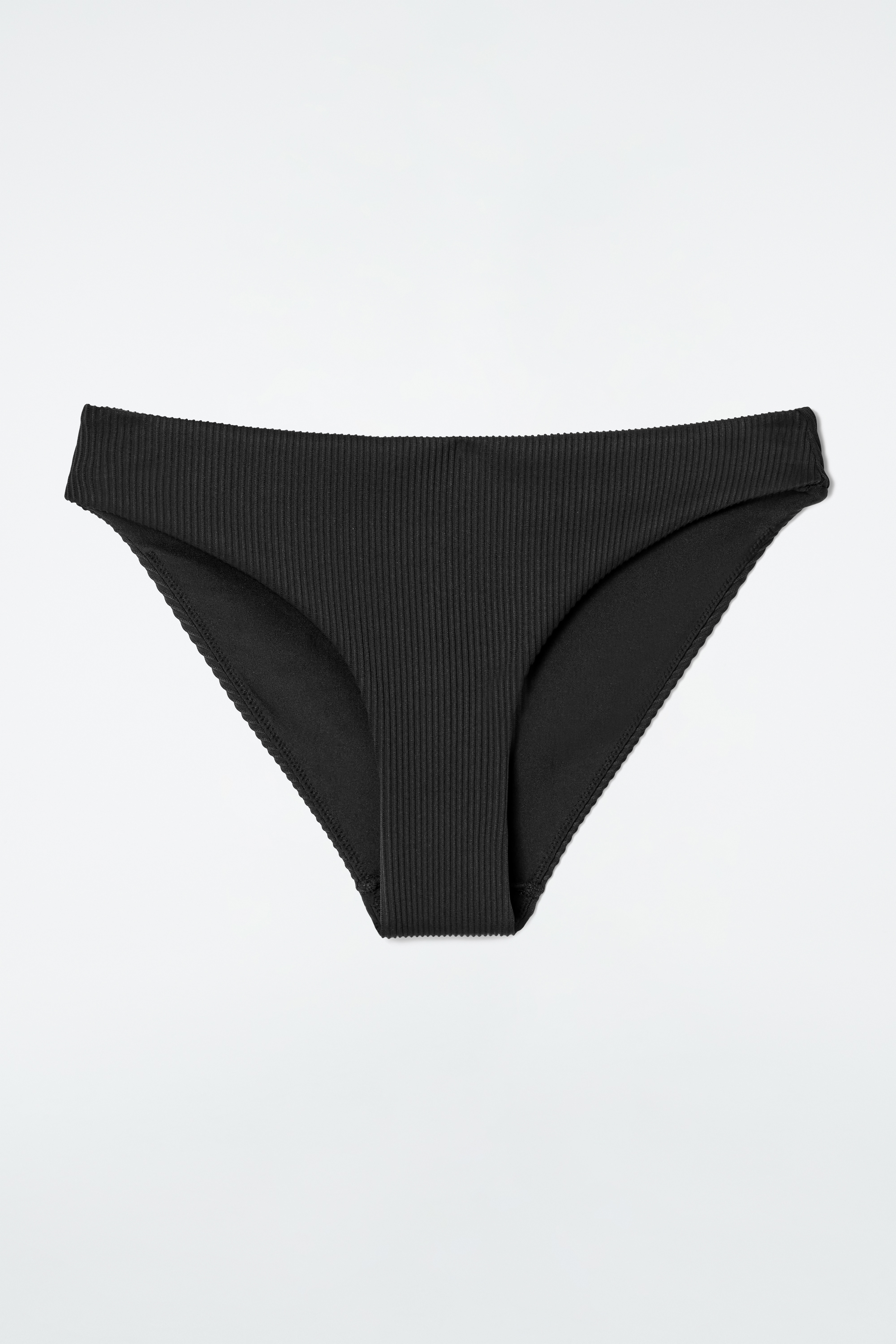 ΚΛΑΣΙΚΟ ΣΛΙΠ ΜΕ ΡΙΓΕΣ - ΜΑΥΡΟ