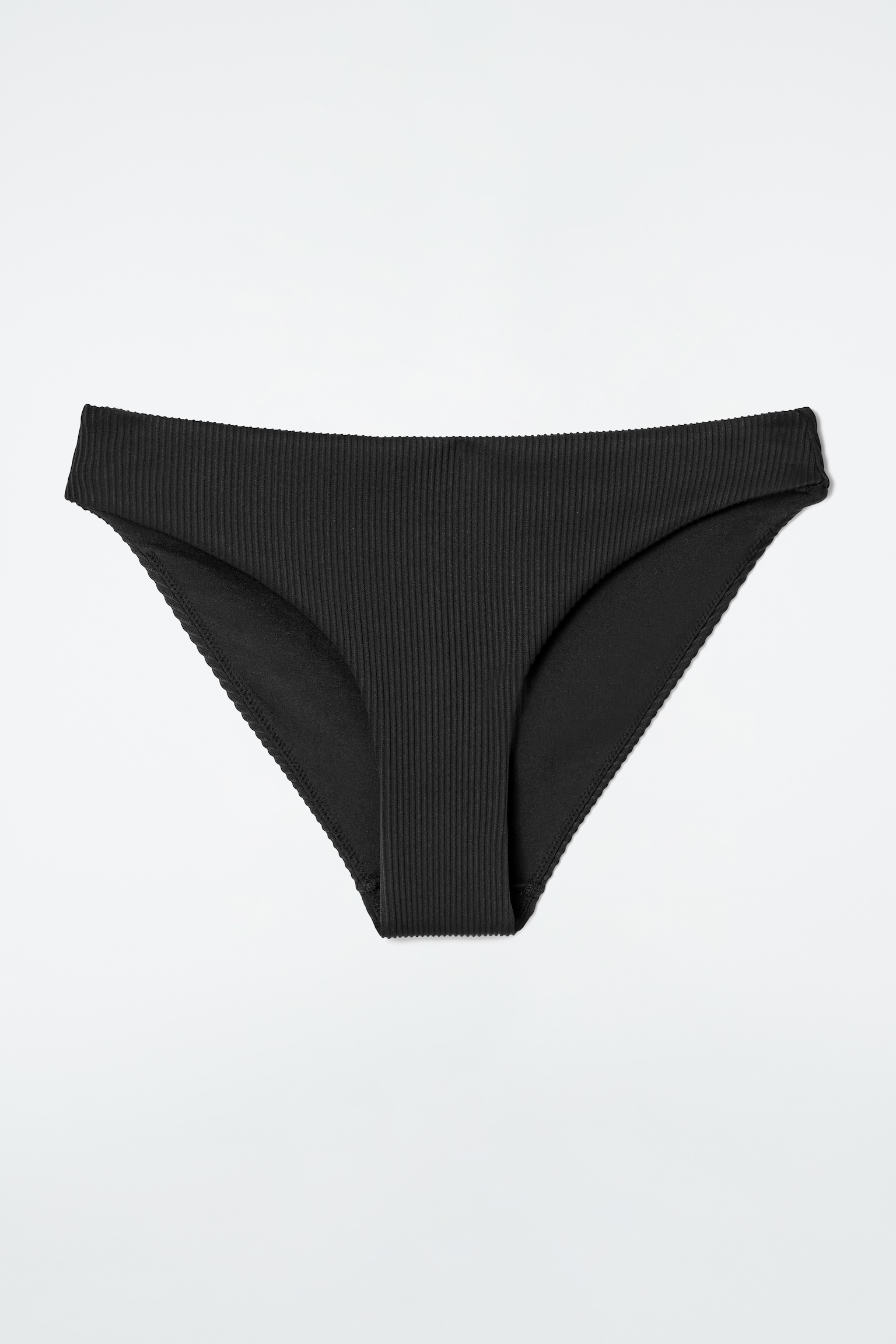 SLIP BIKINI CLASSICO A COSTE - NERO - 2