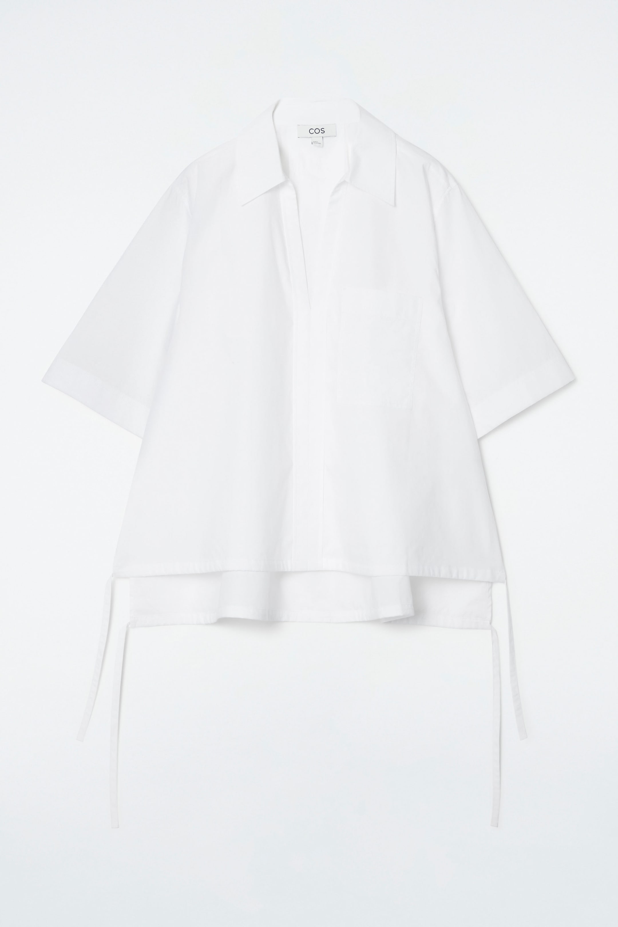 DRAWSTRING MIDI SKIRT