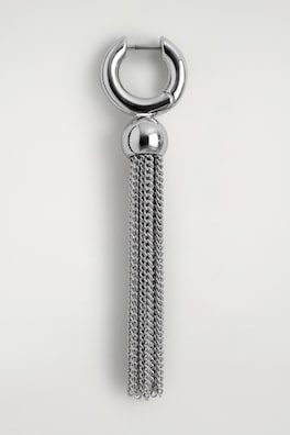 TASSELLED EARRINGS — SILVER 3