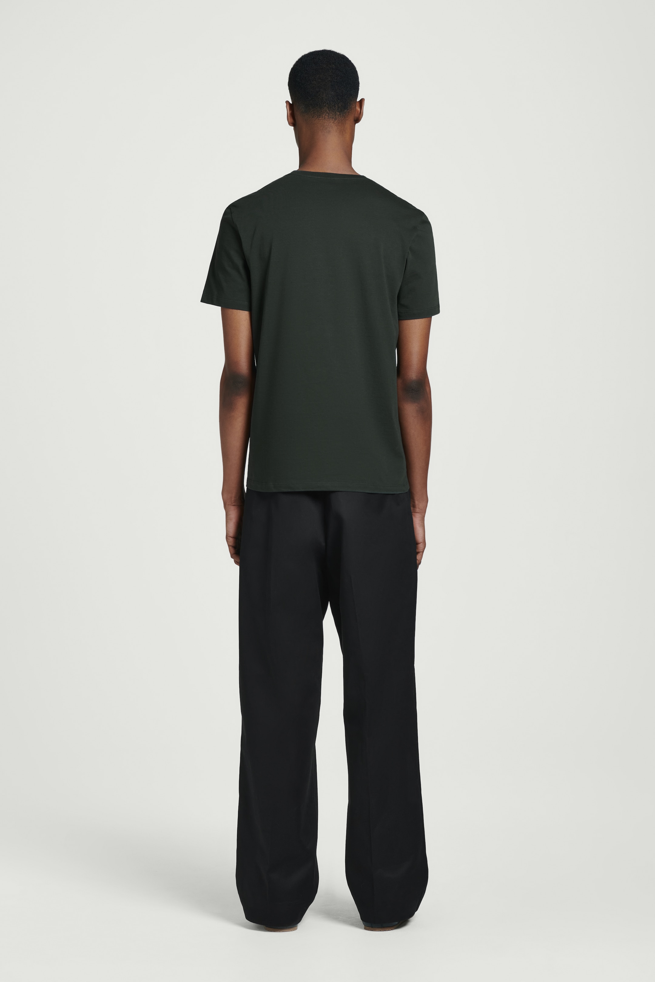 Agrandir l'image: T-SHIRT REGULAR EN COTON - Vert foncé - HOMME | H&M FR 5