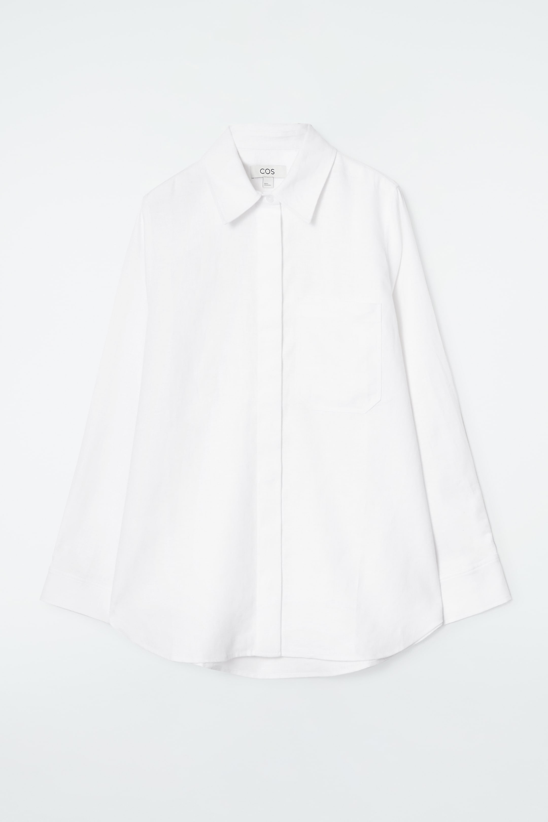 Se større billede: OVERSIZED HØRSKJORTE - HVID - DAME | H&M DK 6