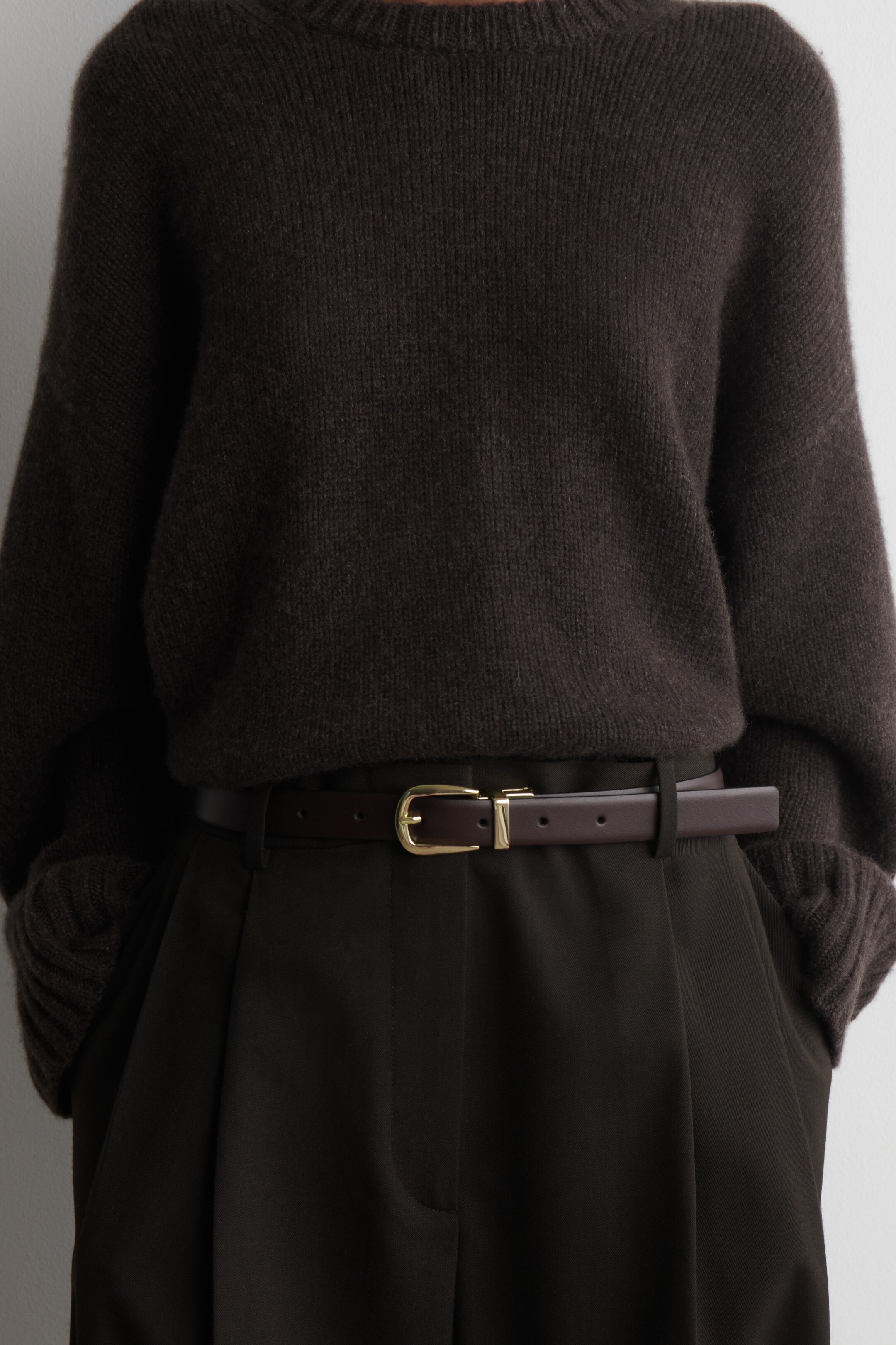 View larger image: REVERSIBLE LEATHER BELT - BORDEAUX / BLACK - Ladies | H&M GB 2