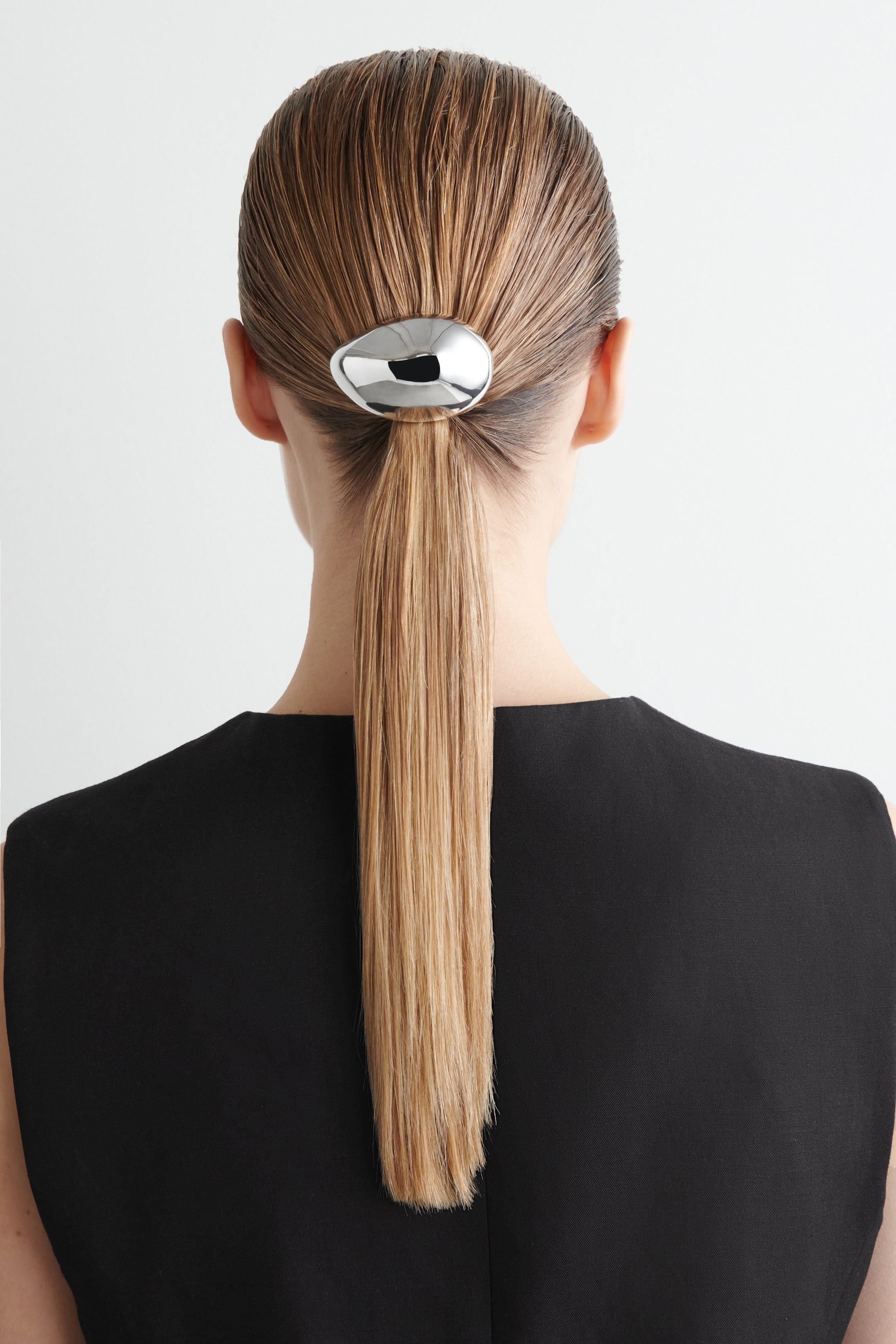 DOMED HAIR BARRETTE