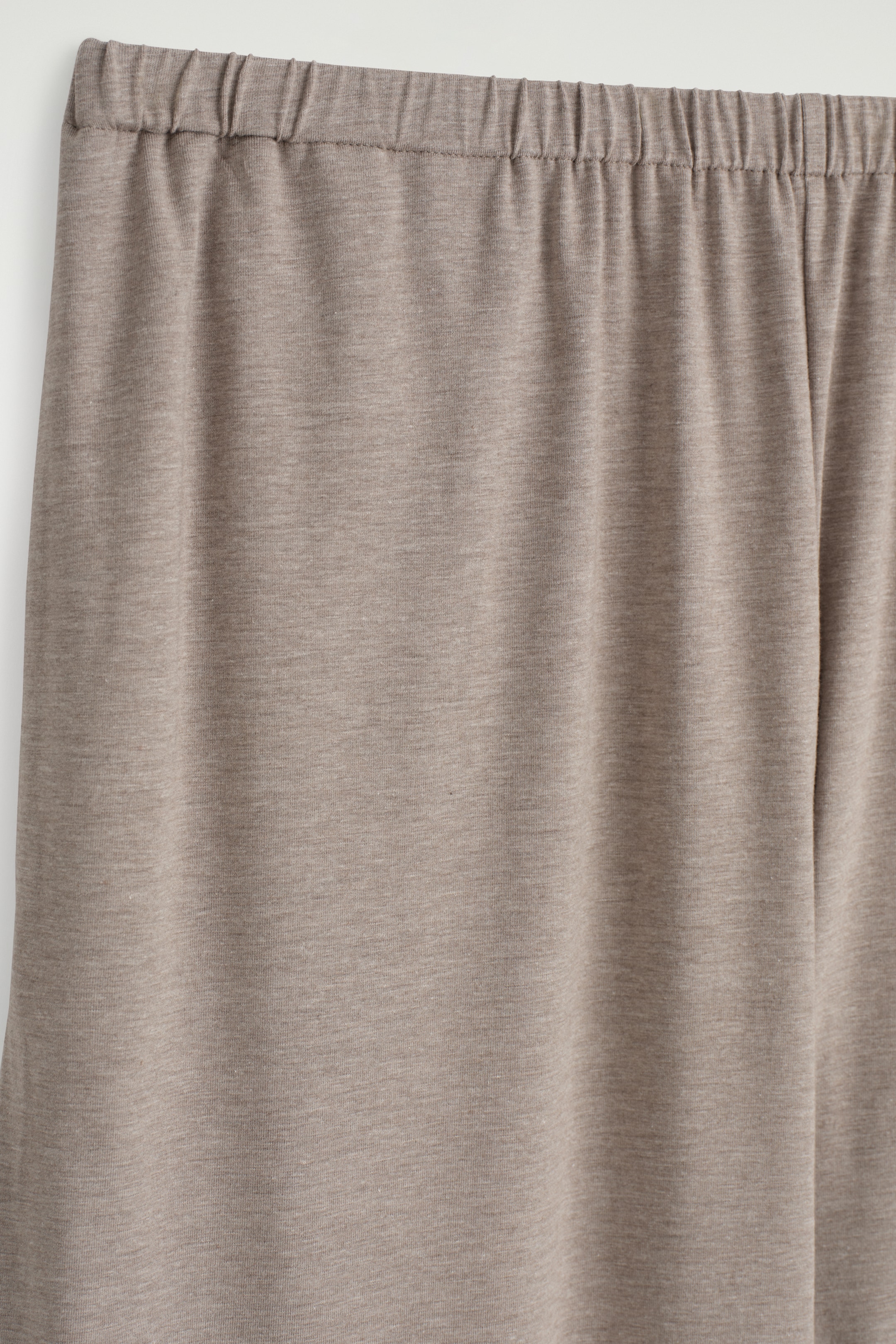 Visualizza immagine più grande: PANTALONI A GAMBA LARGA IN JERSEY FLUIDO - BEIGE MÉLANGE - DONNA | H&M IT 6