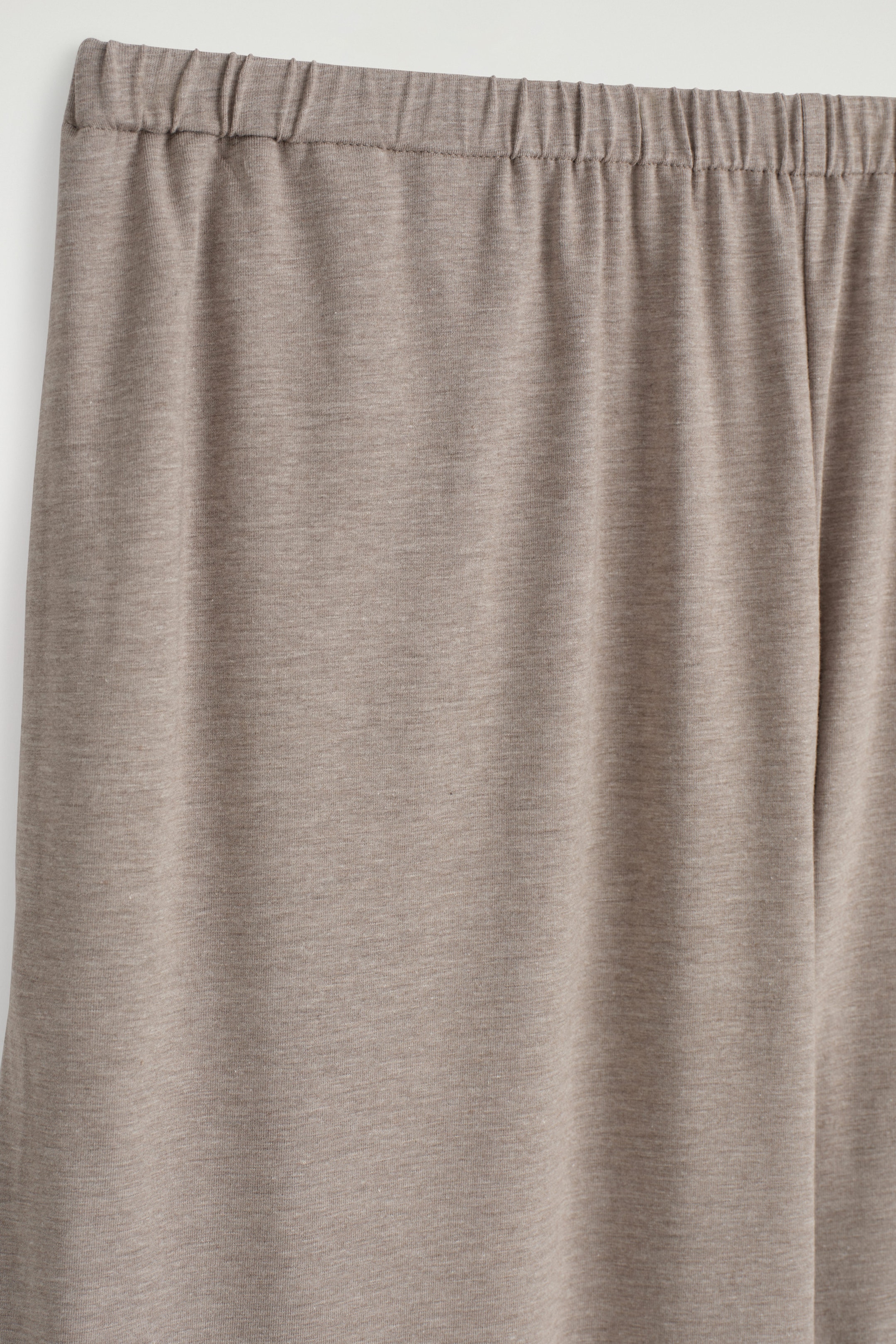 FLUID JERSEY WIDE-LEG TROUSERS