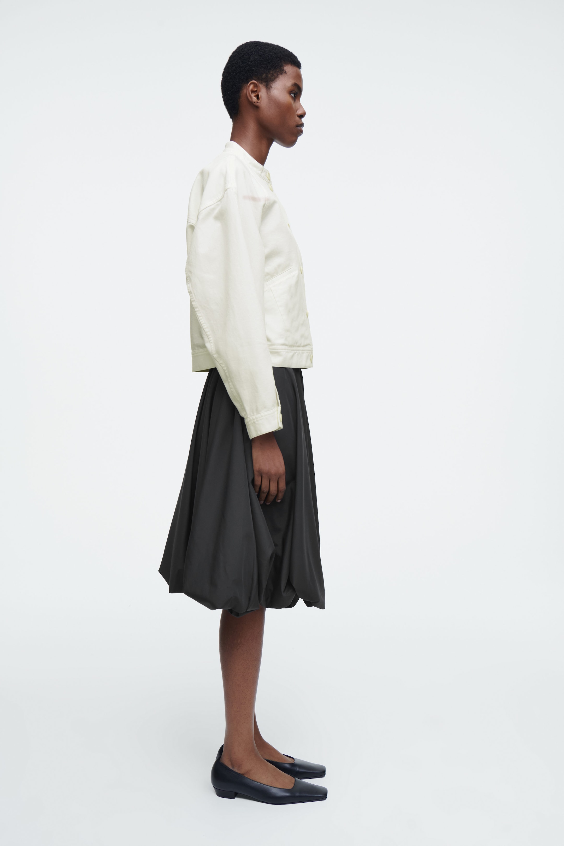 OVERSIZED COTTON BOMBER JACKET