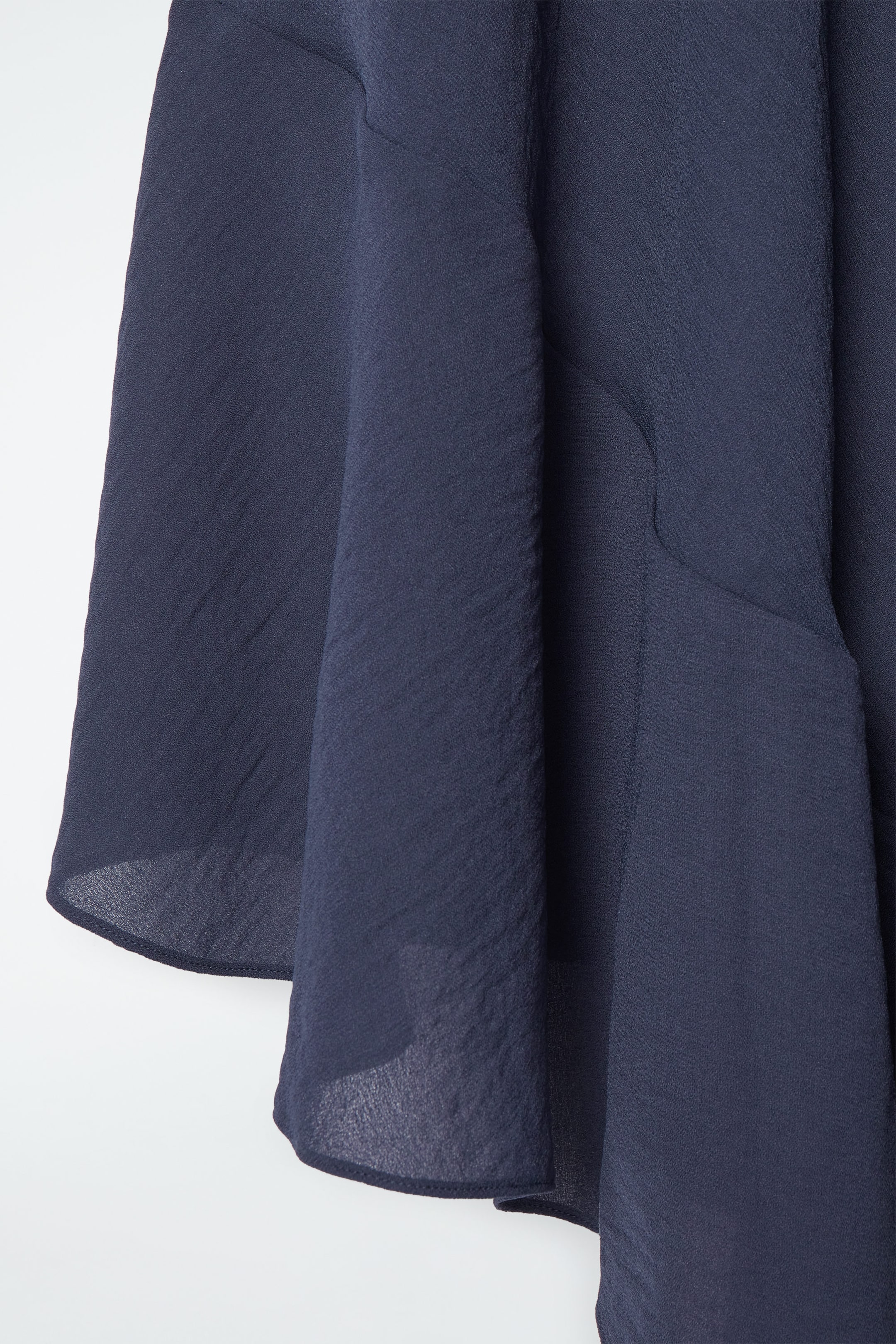 FLOATY ASYMMETRIC MIDI DRESS