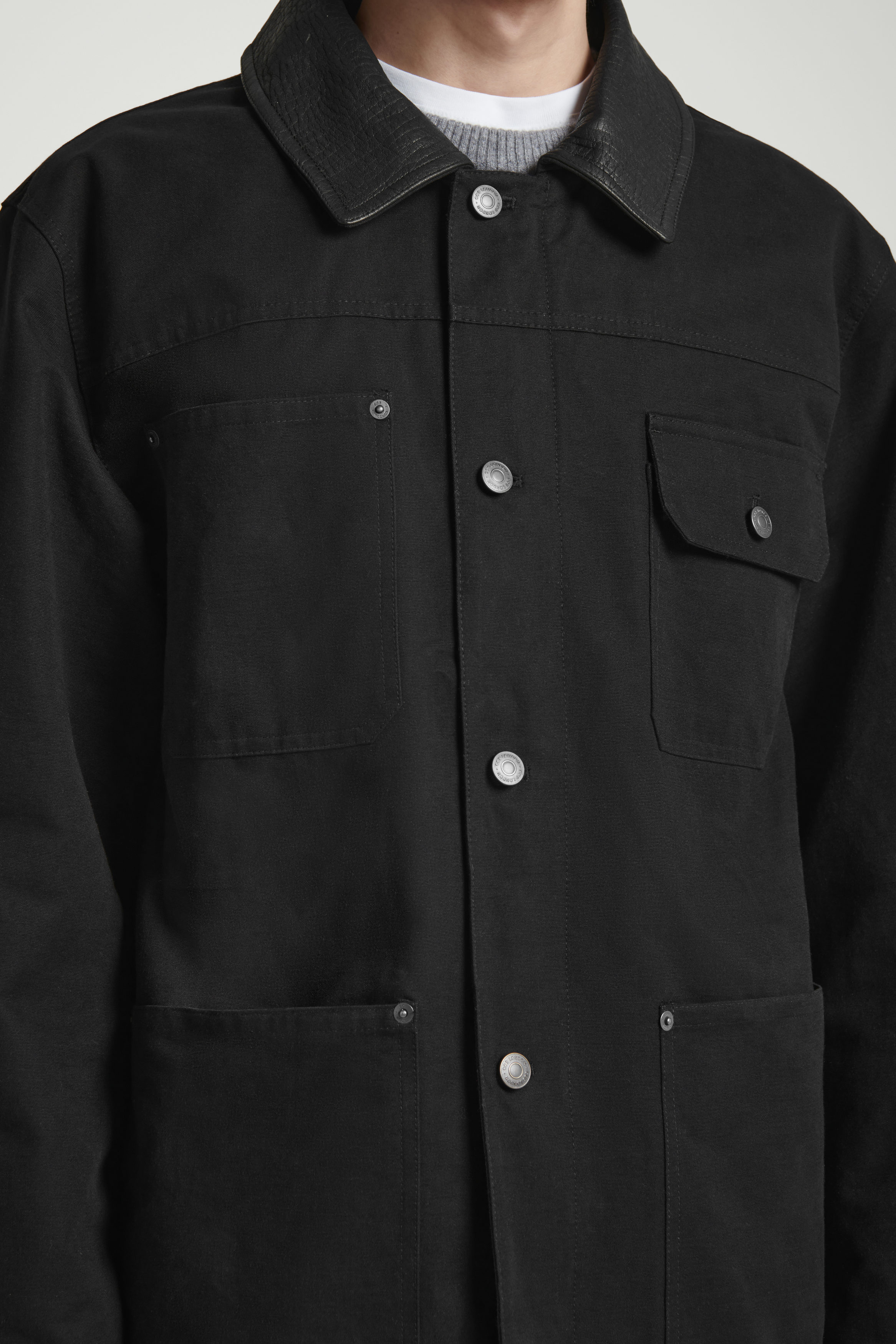 安い購入 BOTT Cotton Lサイズ (black) Jacket Field ジャケット