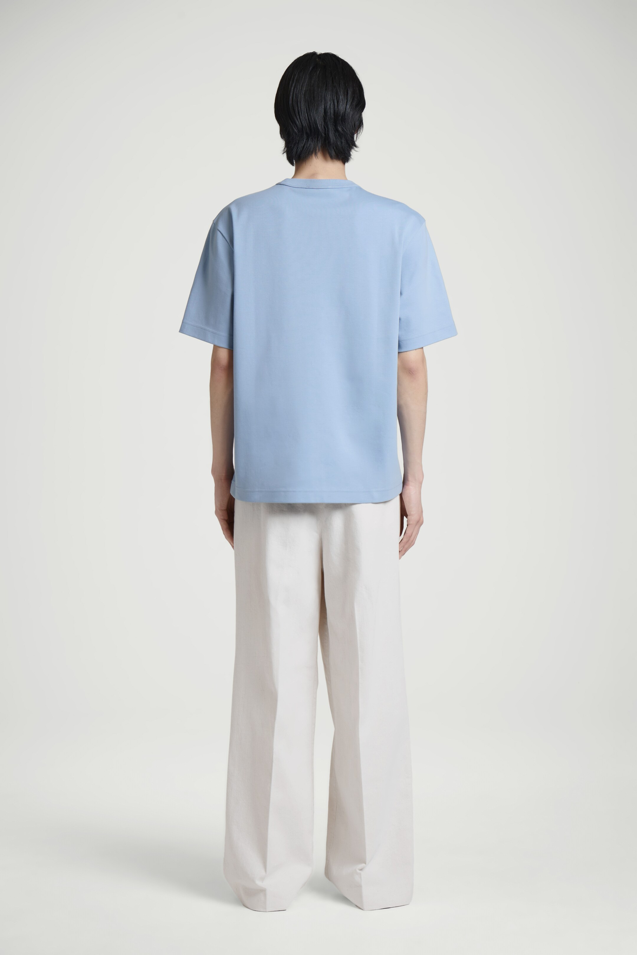 Visualizza immagine più grande: T-SHIRT GIROCOLLO IN COTONE INTERLOCK - AZZURRO - UOMO | H&M IT 5