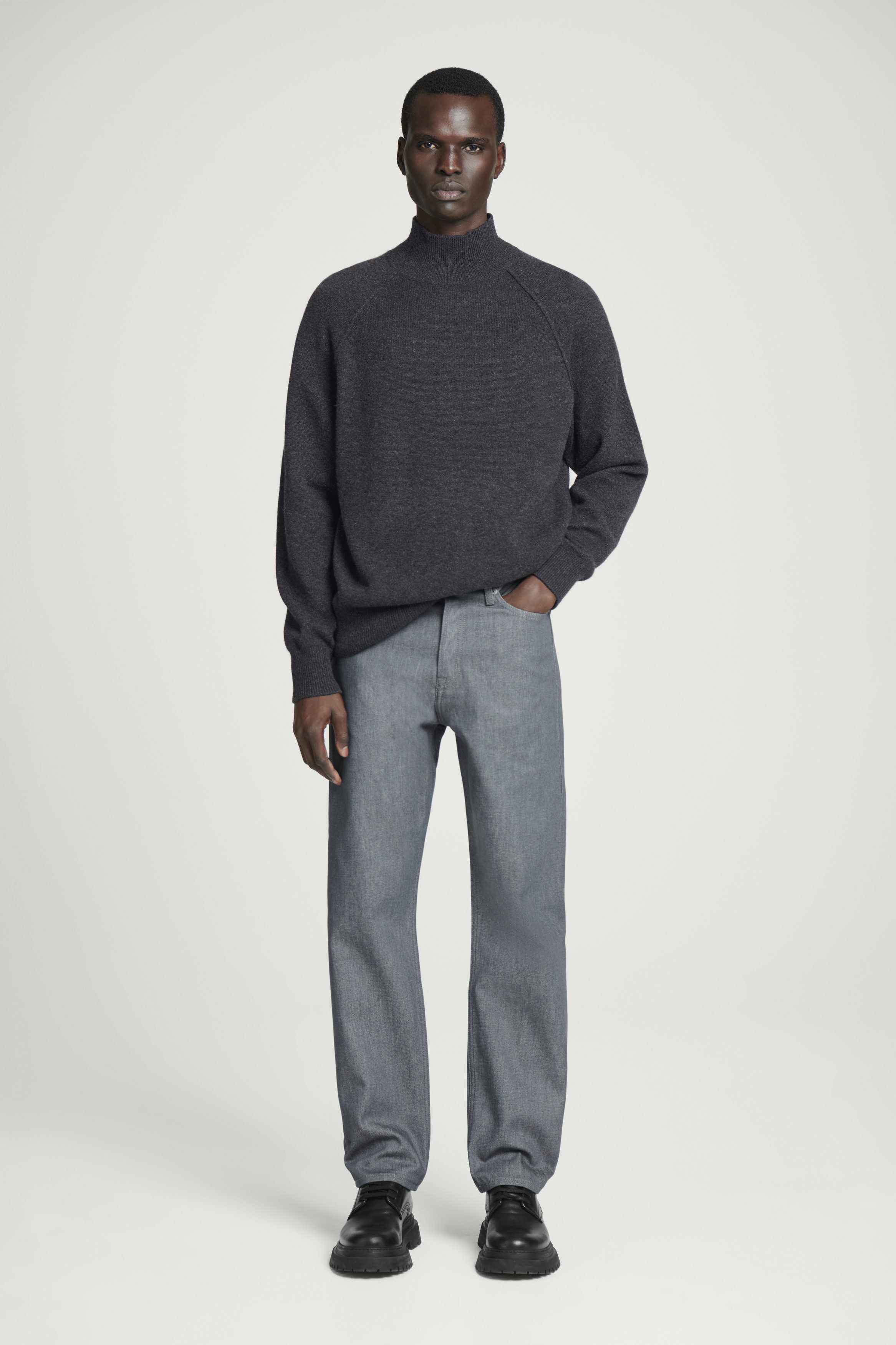 JEANS スウェット　Mサイズ グレー 楽天市場】【残り僅か】 mnml スウェットパンツ 裏パイル メンズ