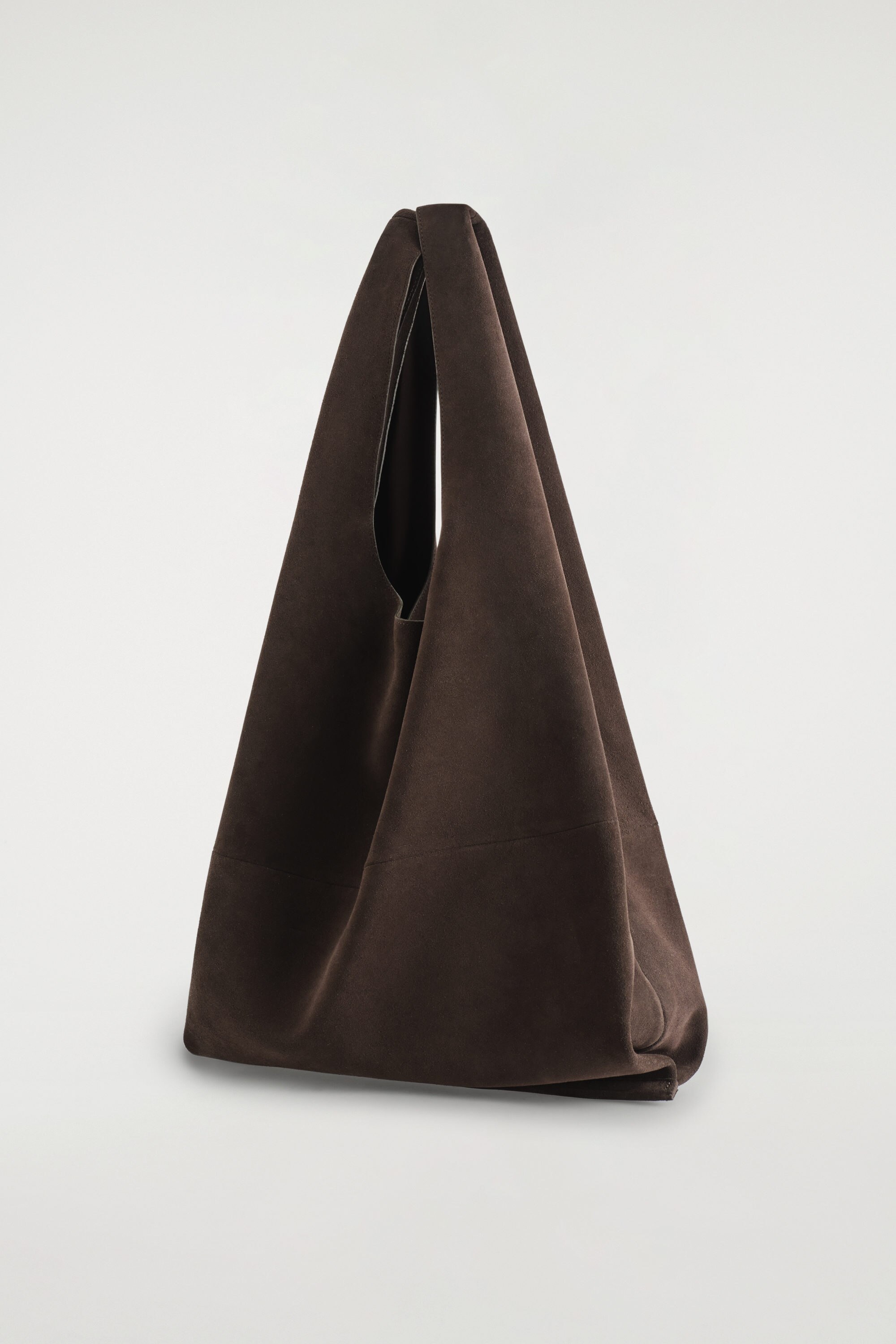 SLOUCHY TOTE - SUEDE - CHOCOLATE | COS US