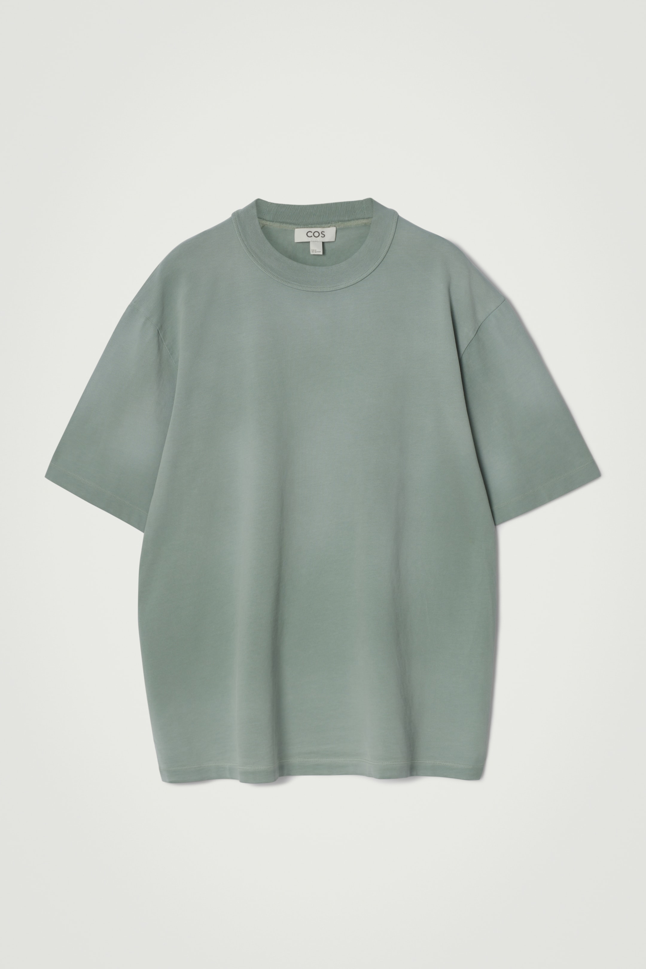 Zobraziť väčší obrázok: NADMERNE STRIHNUTÉ TRIČKO S VYSOKÝM GOLIEROM Z PRANÉHO JERSEY MATERIÁLU - ZELENÁ - MUŽI | H&M SK 7
