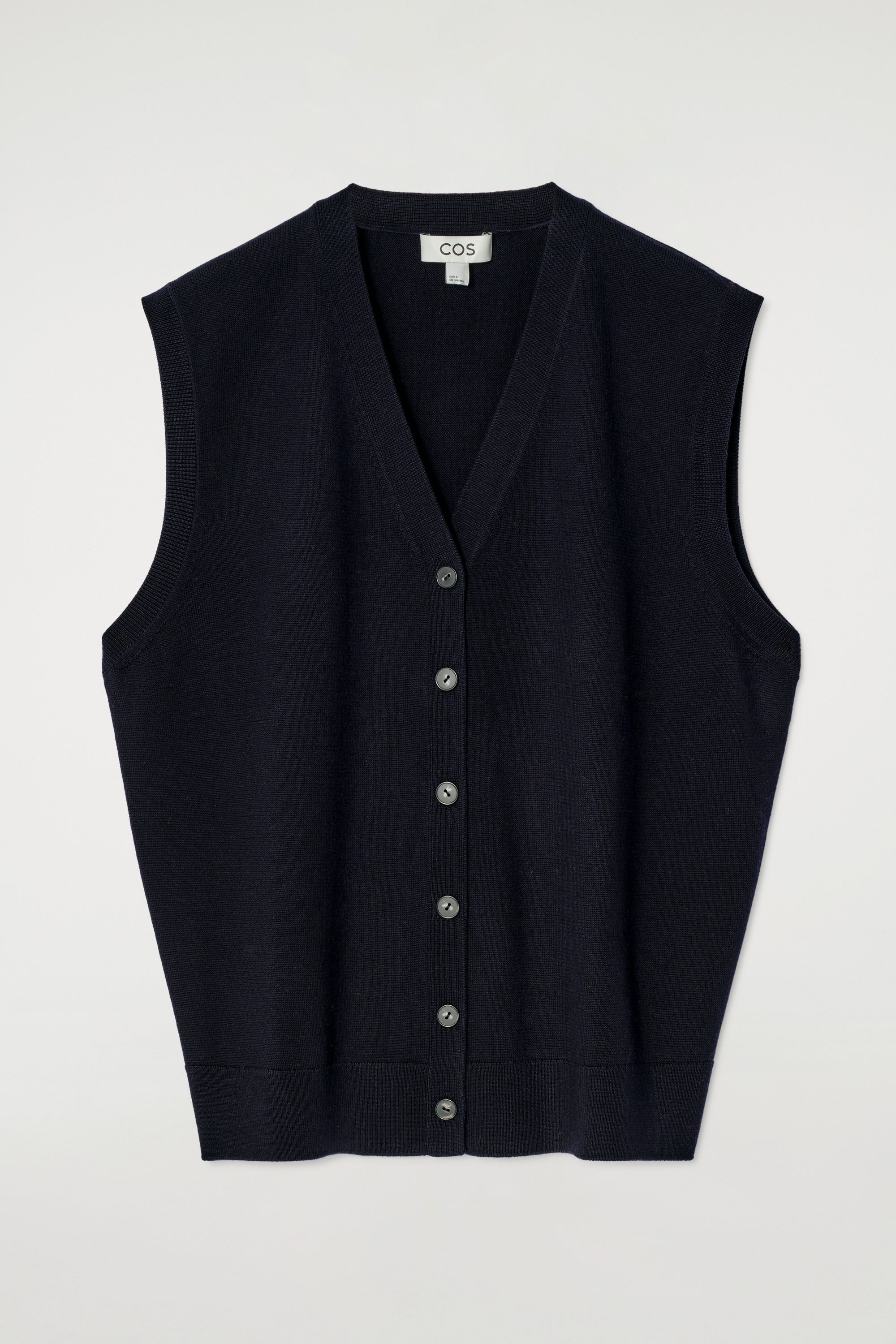アウターその他 YESEYESEE One Pocket Knitted VNeck Vest Navy yeseyesee One Pocket Knitted V-Neck Vest - Navy | 하이츠스토어