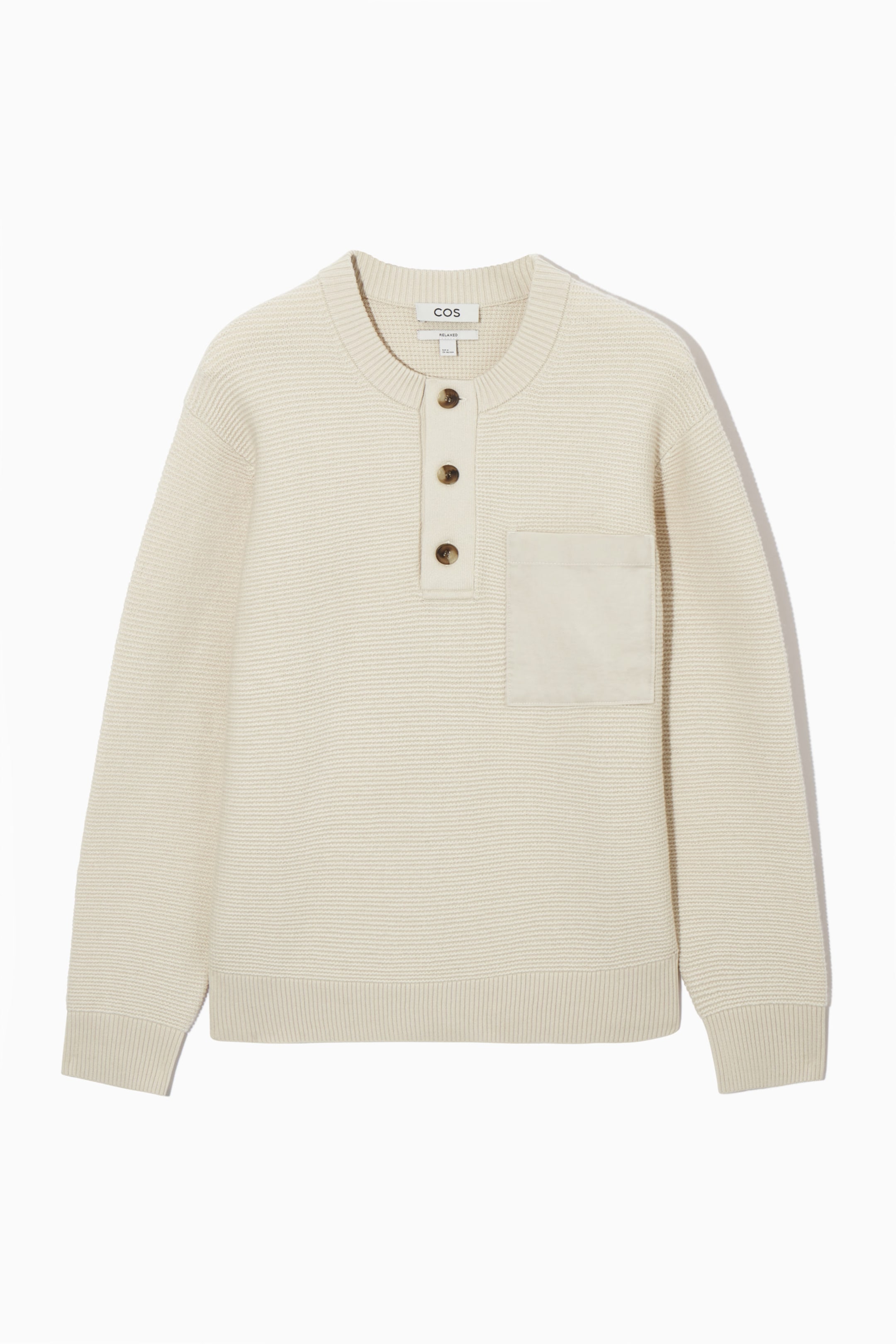 PULL HENLEY MAILLE GAUFRÉE