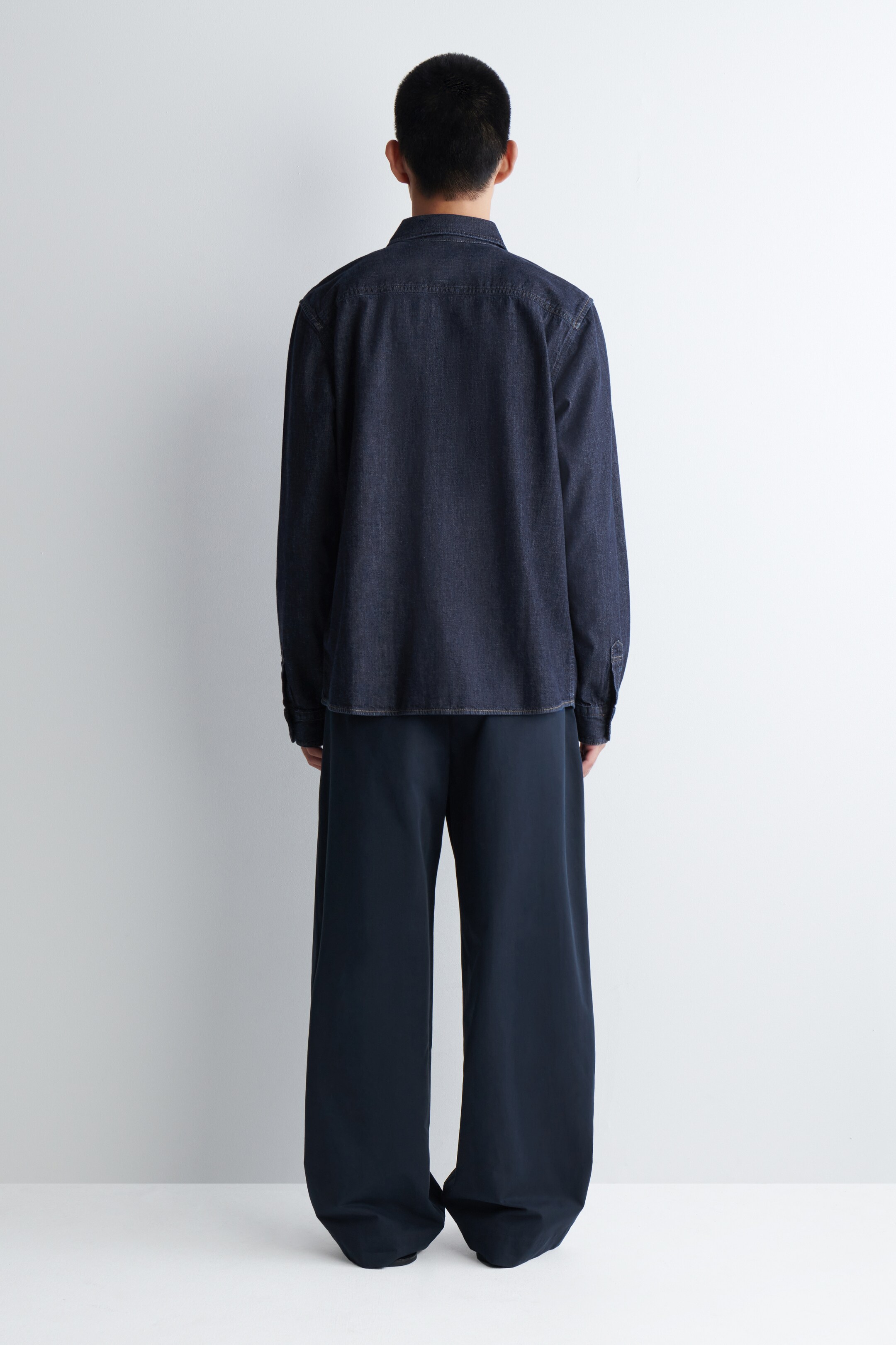 Agrandir l'image: CHEMISE EN DENIM - BLEU FONCÉ - HOMME | H&M FR 4