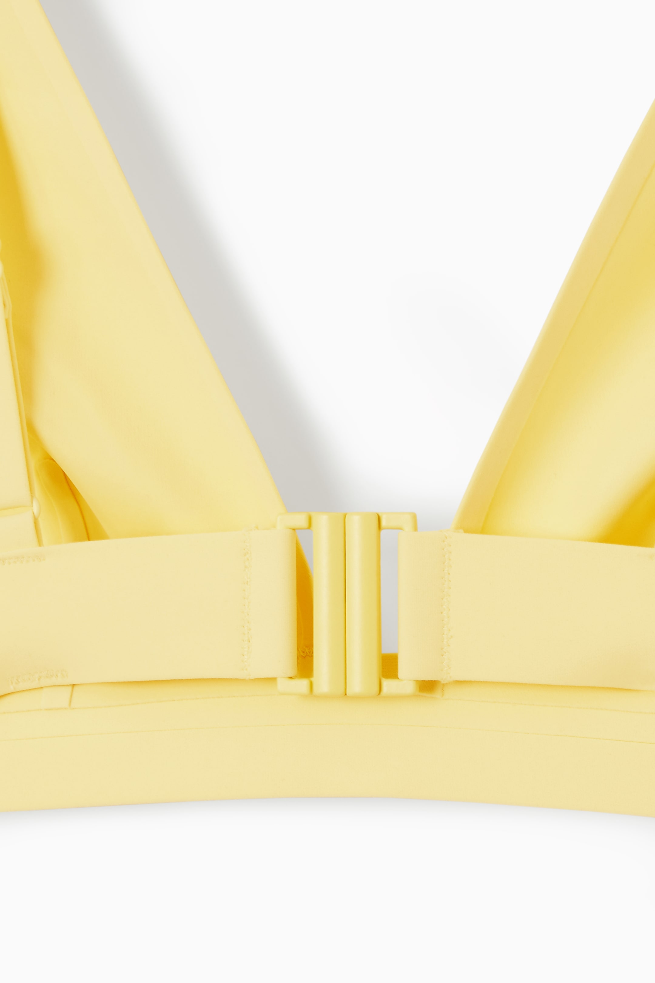 Grösseres Bild ansehen: BIKINIOBERTEIL AUS SCUBA - HELLGELB - DAMEN | H&M CH 3