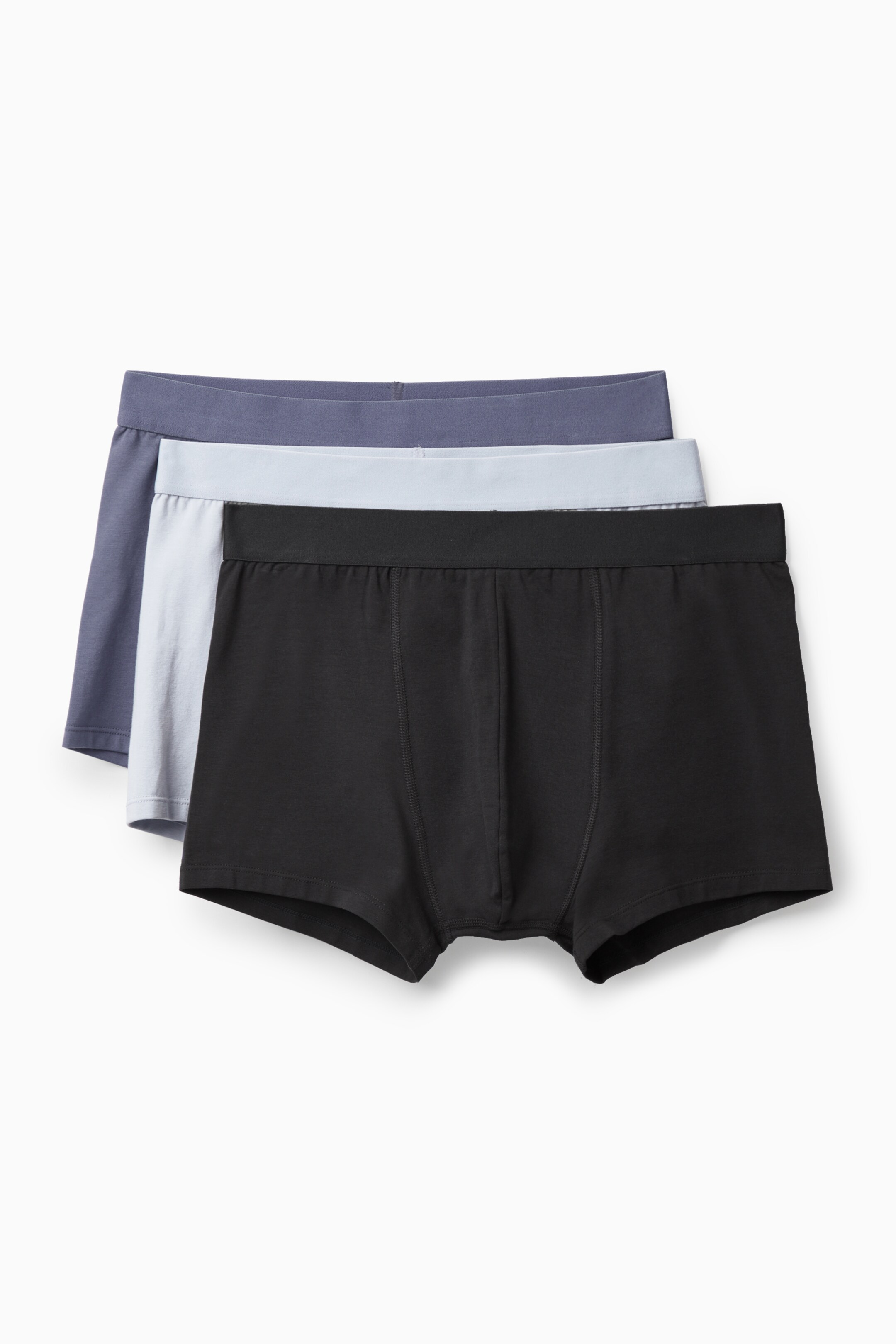 View larger image: 3-PACK BOXER BRIEFS - BLUE - Men | H&M GB 1