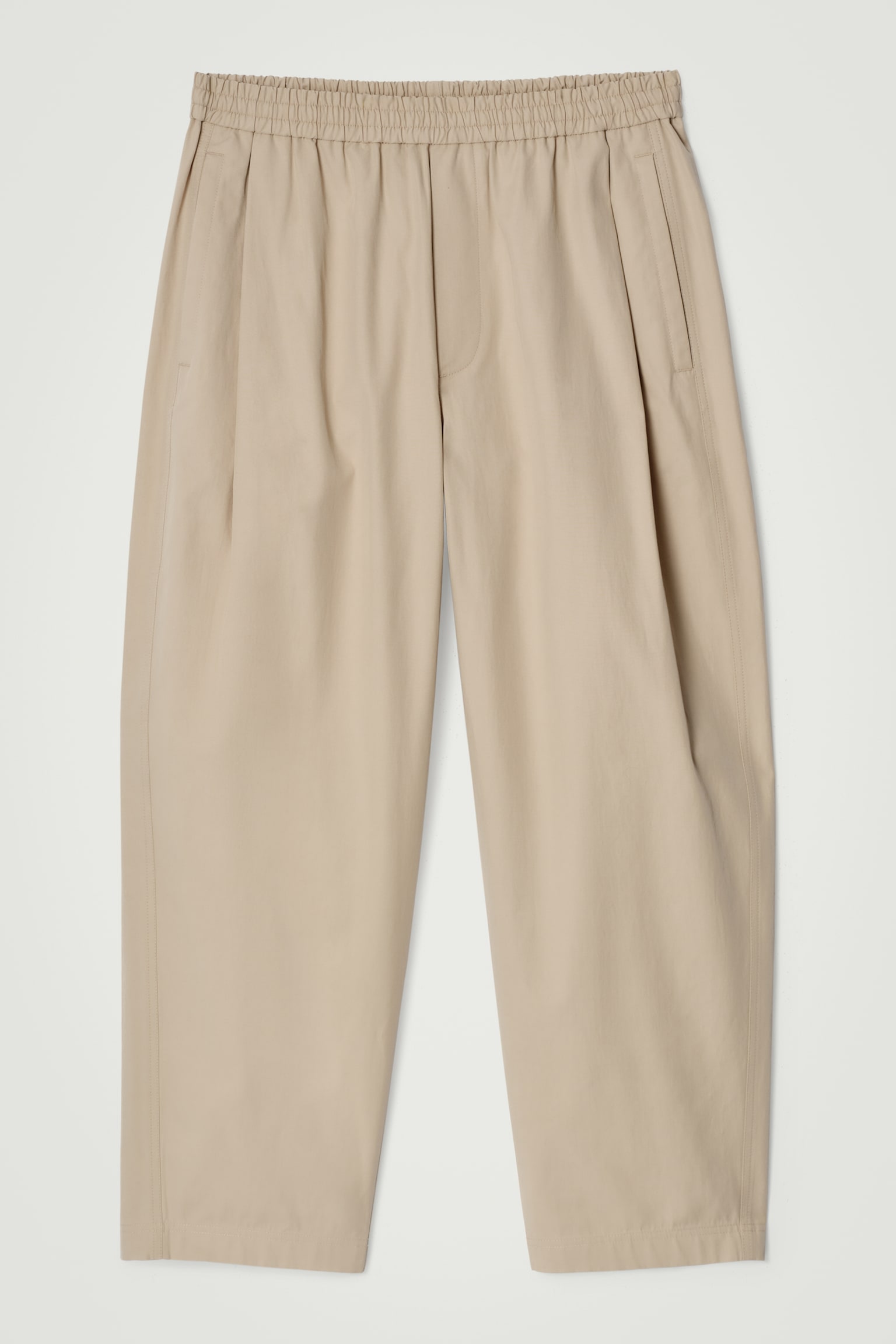 VERKÜRZTE HOSE MIT WEITEM BEIN - BRAUN - 2