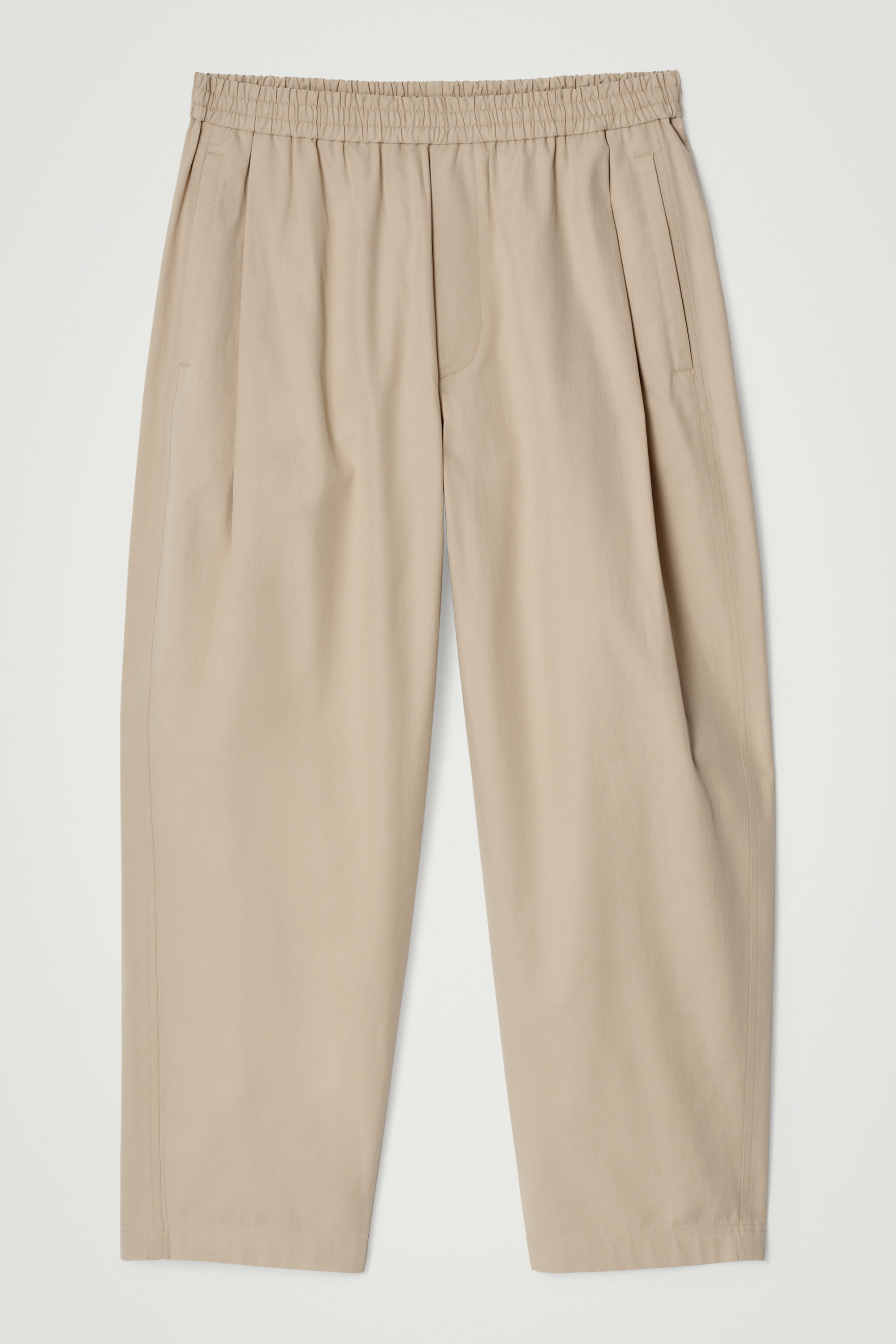 パンツ Theory Pantalone A Gamba Larga Con Pieghe Please Shop Online Pantaloni in similpelle a gamba larga