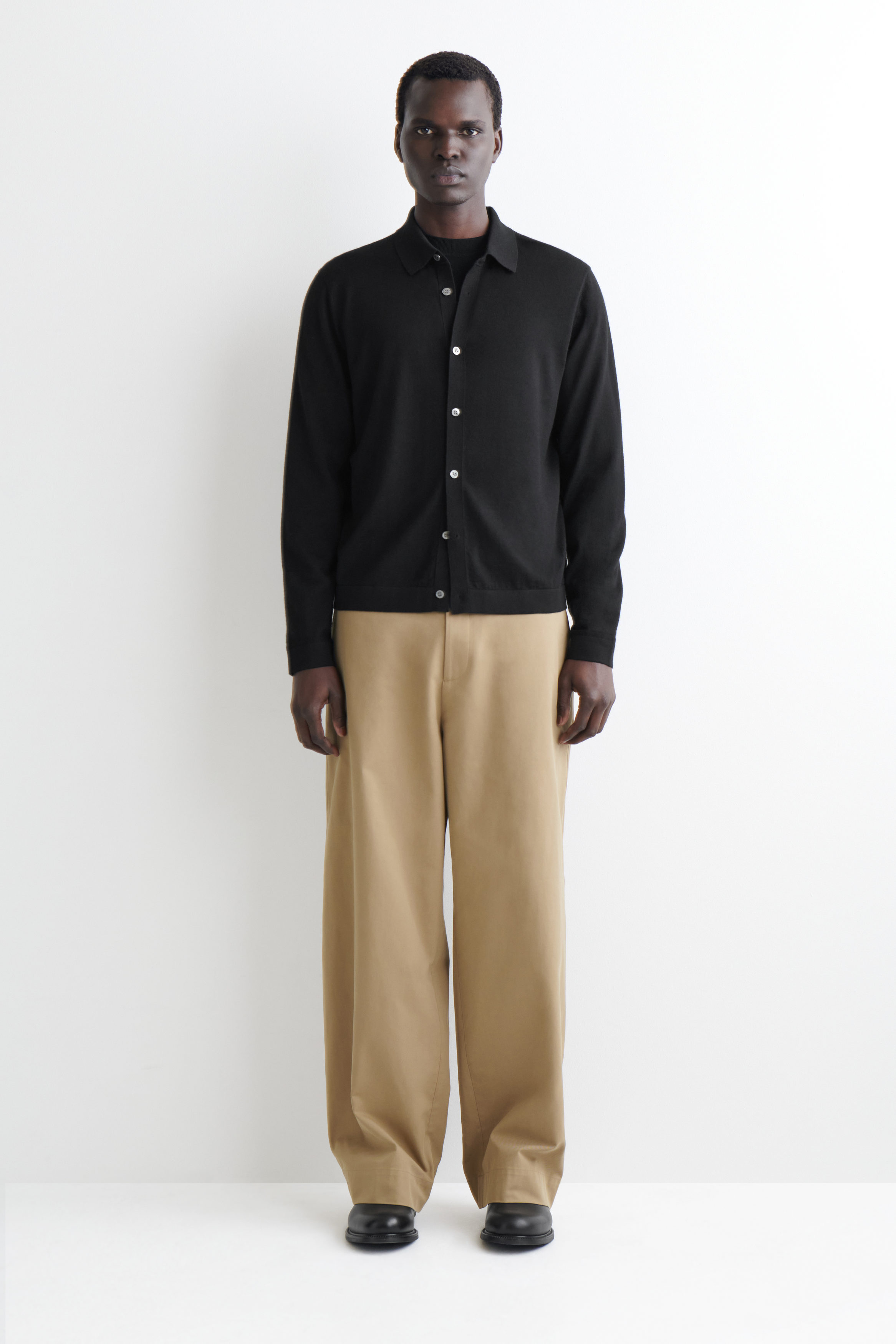 KNITTED MERINO WOOL SHIRT - thumbnail 8